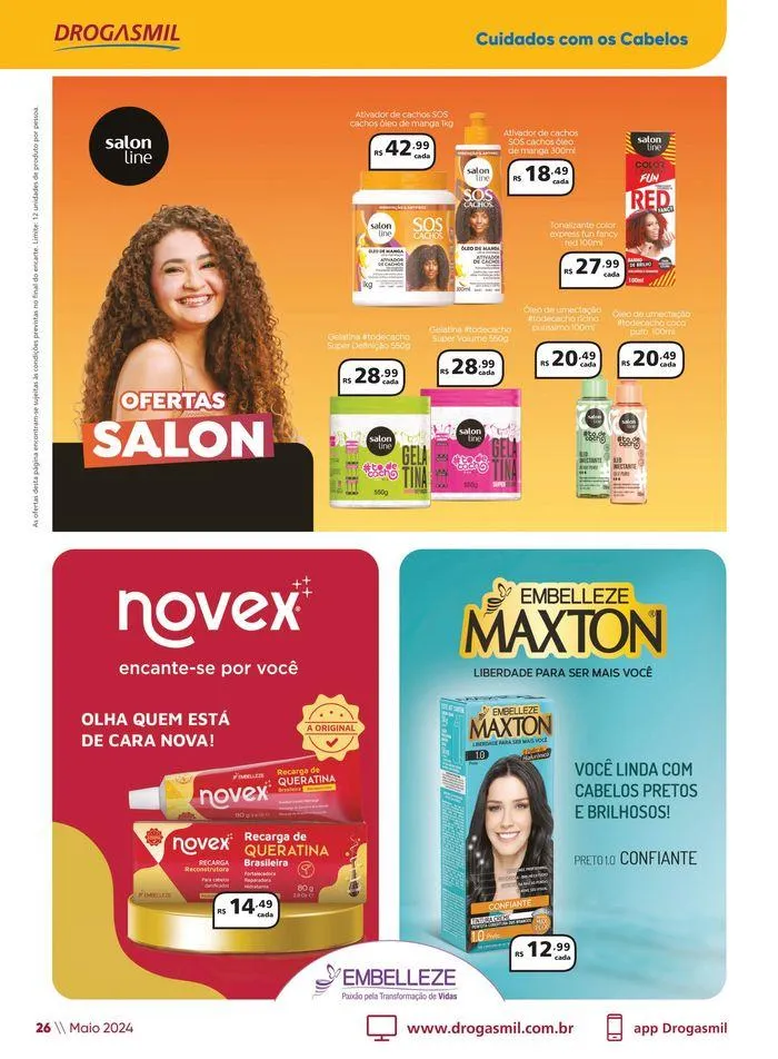 Encarte de Aniversário Drogasmil 3 de maio até 2 de junho 2024 - Pagina 26