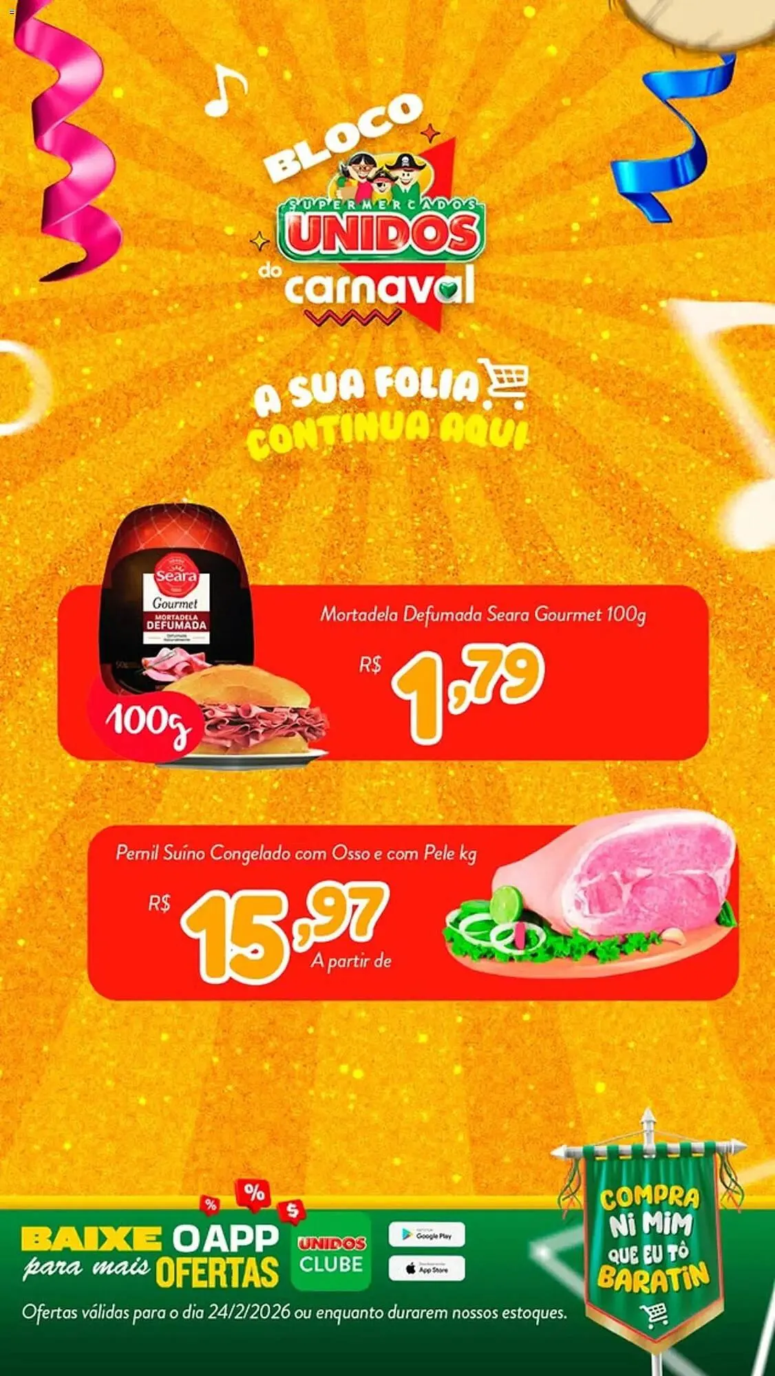 Encarte de Encarte Supermercados Unidos 24 de fevereiro até 24 de fevereiro 2026 - Pagina 2