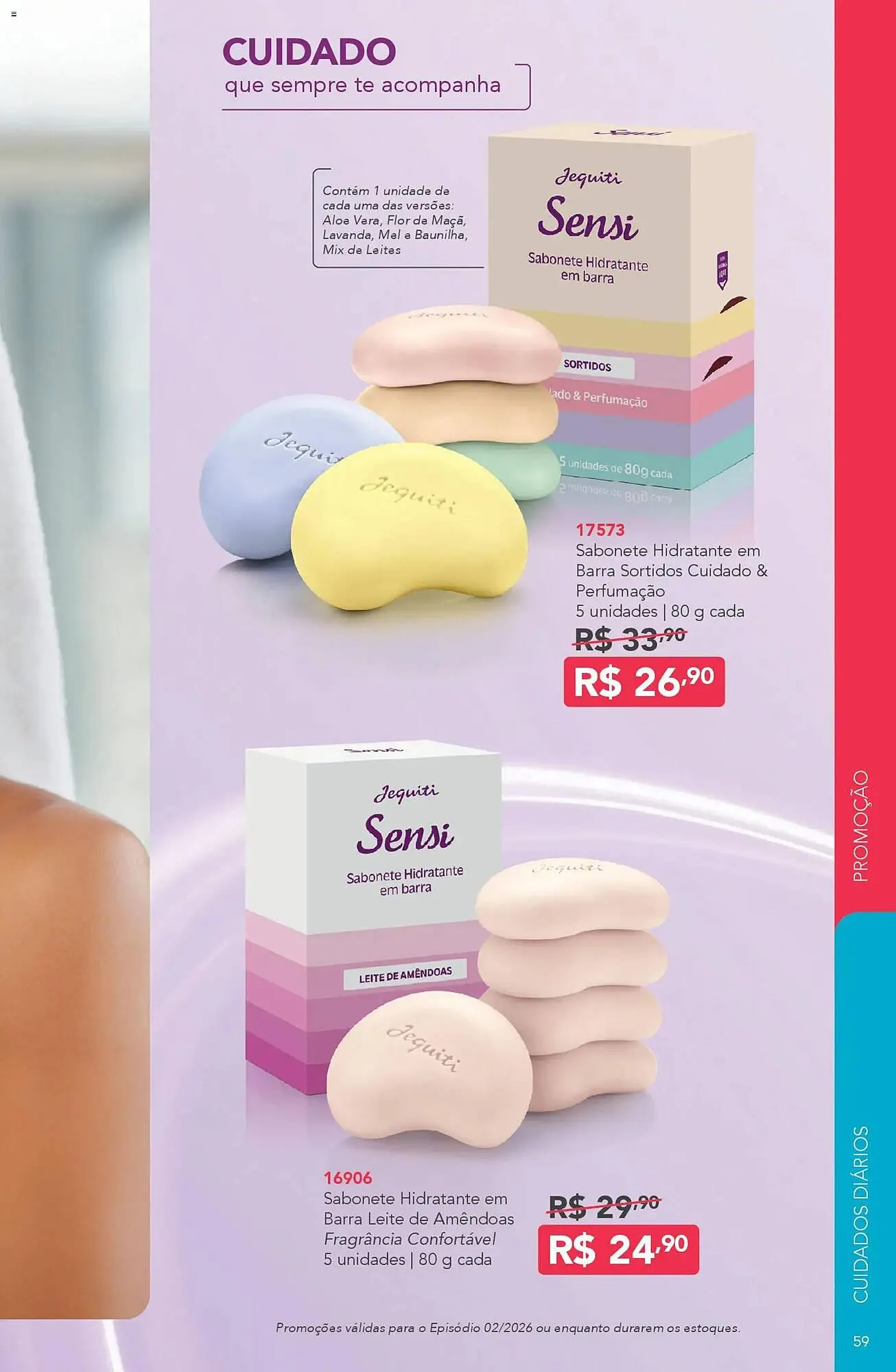 Encarte de Catálogo Jequiti 30 de janeiro até 20 de fevereiro 2026 - Pagina 59