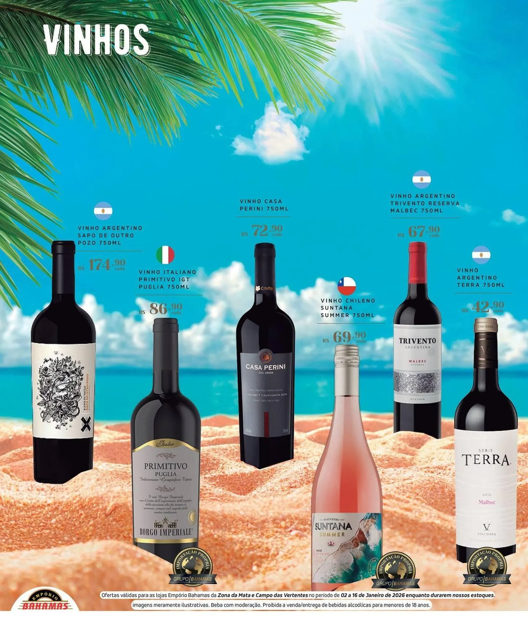 Encarte de Catálogo Empório Bahamas 2 de janeiro até 16 de janeiro 2026 - Pagina 2