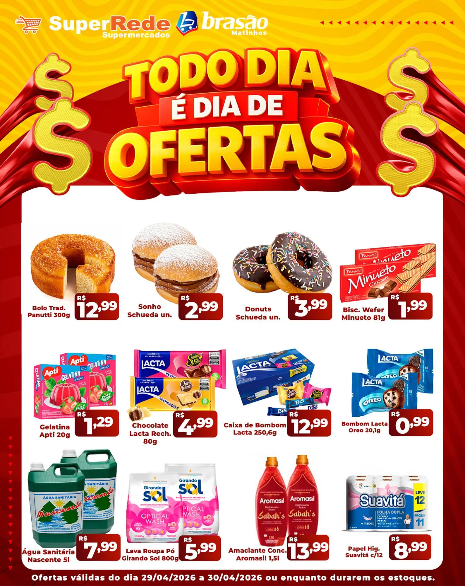 Encarte de Catálogo Super Rede Atacadista 29 de abril até 30 de abril 2026 - Pagina 2