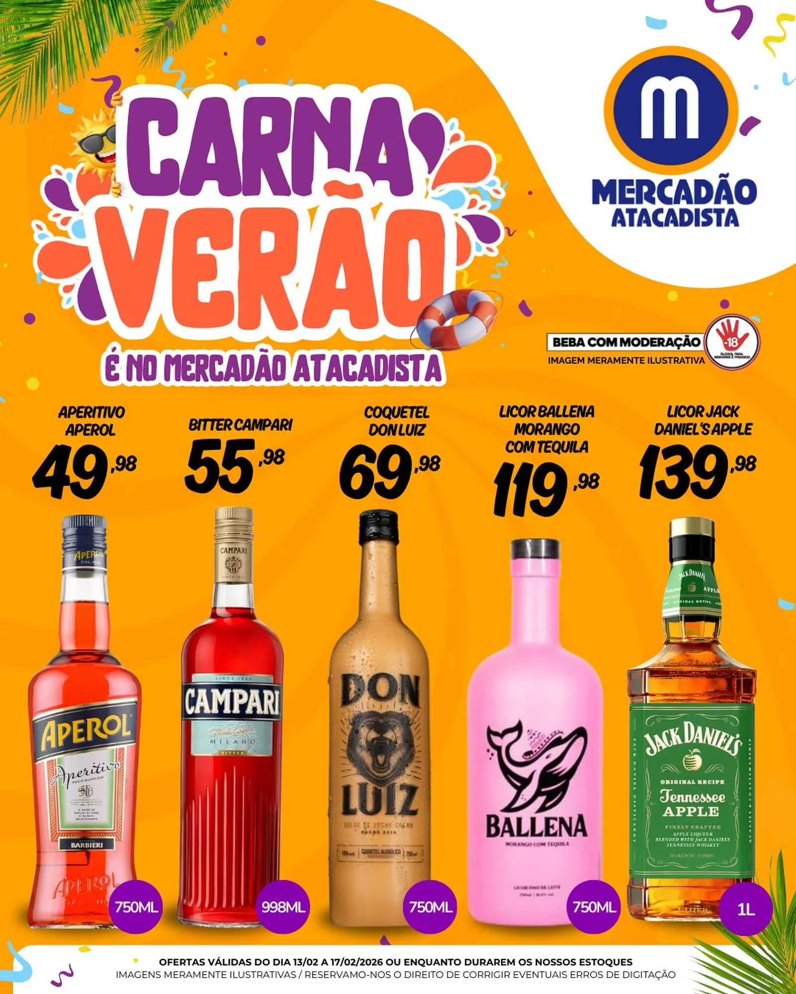 Encarte de Folheto Mercadão Atacadista 13 de fevereiro até 17 de fevereiro 2026 - Pagina 3