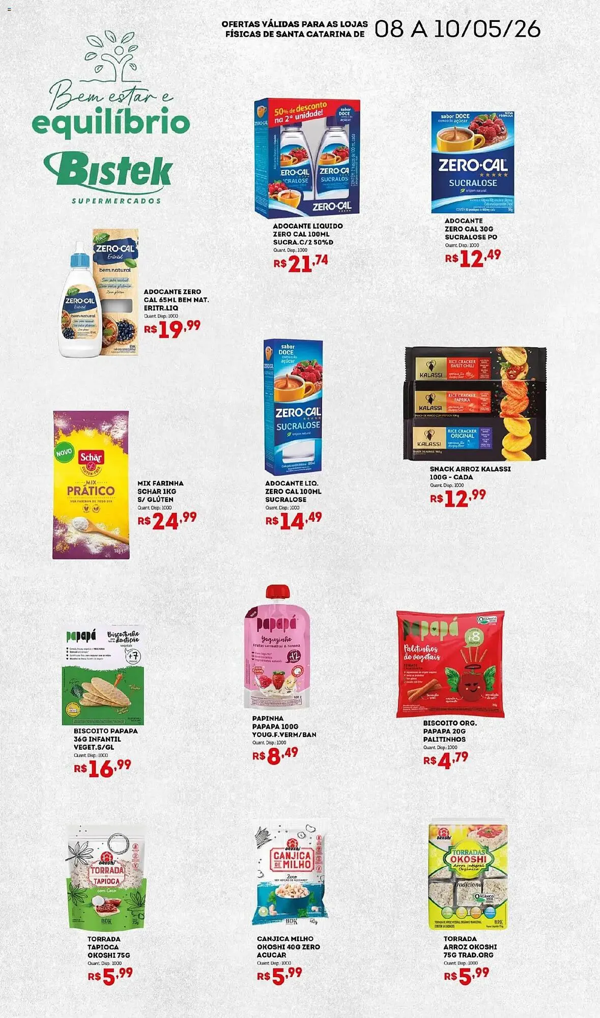Encarte de Encarte Bistek Supermercados 8 de maio até 10 de maio 2026 - Pagina 2
