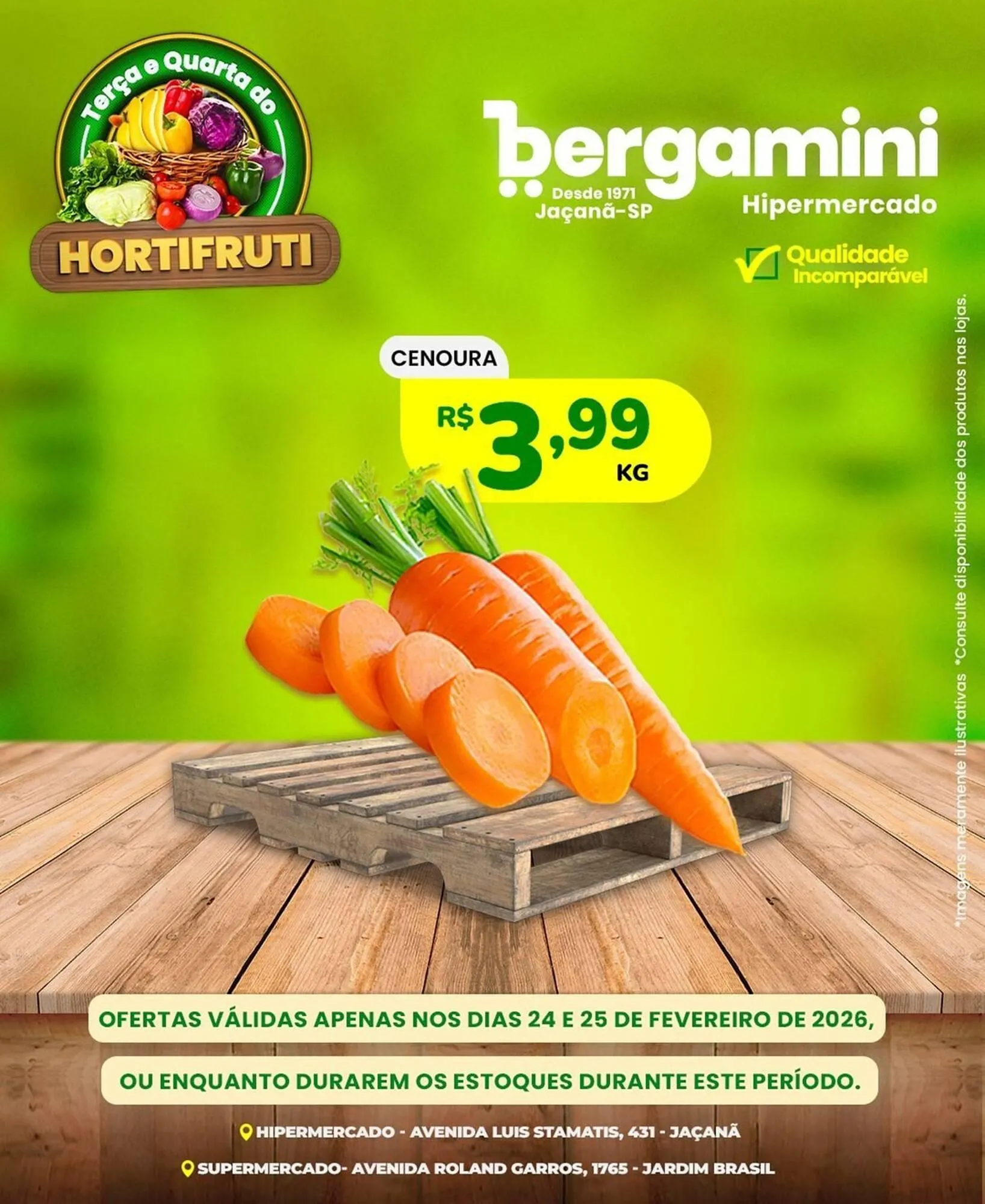 Encarte de Catálogo Supermercado Bergamini 24 de fevereiro até 25 de fevereiro 2026 - Pagina 4