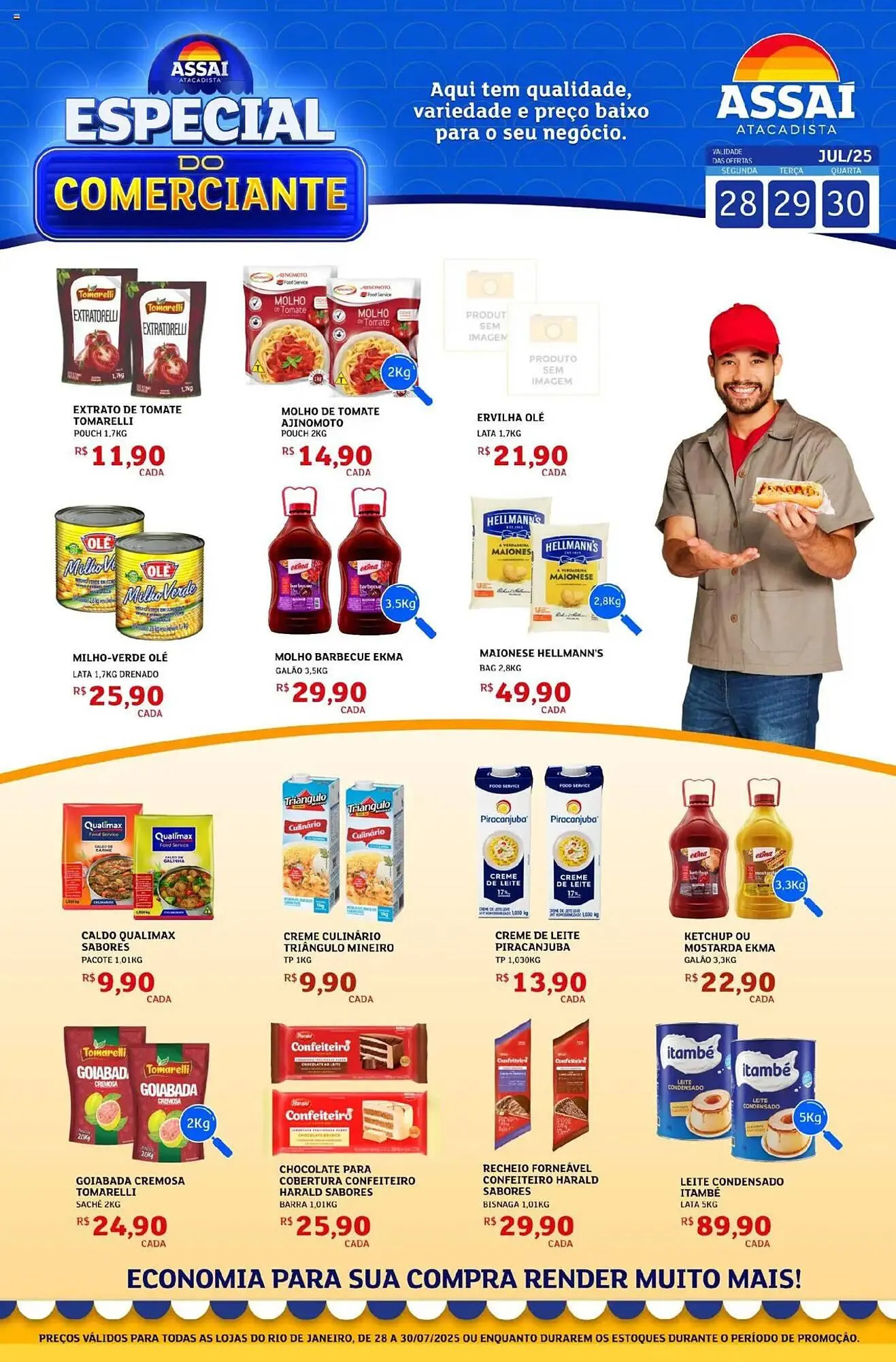 Encarte de Catálogo Assaí Atacadista 28 de julho até 30 de julho 2025 - Pagina 1
