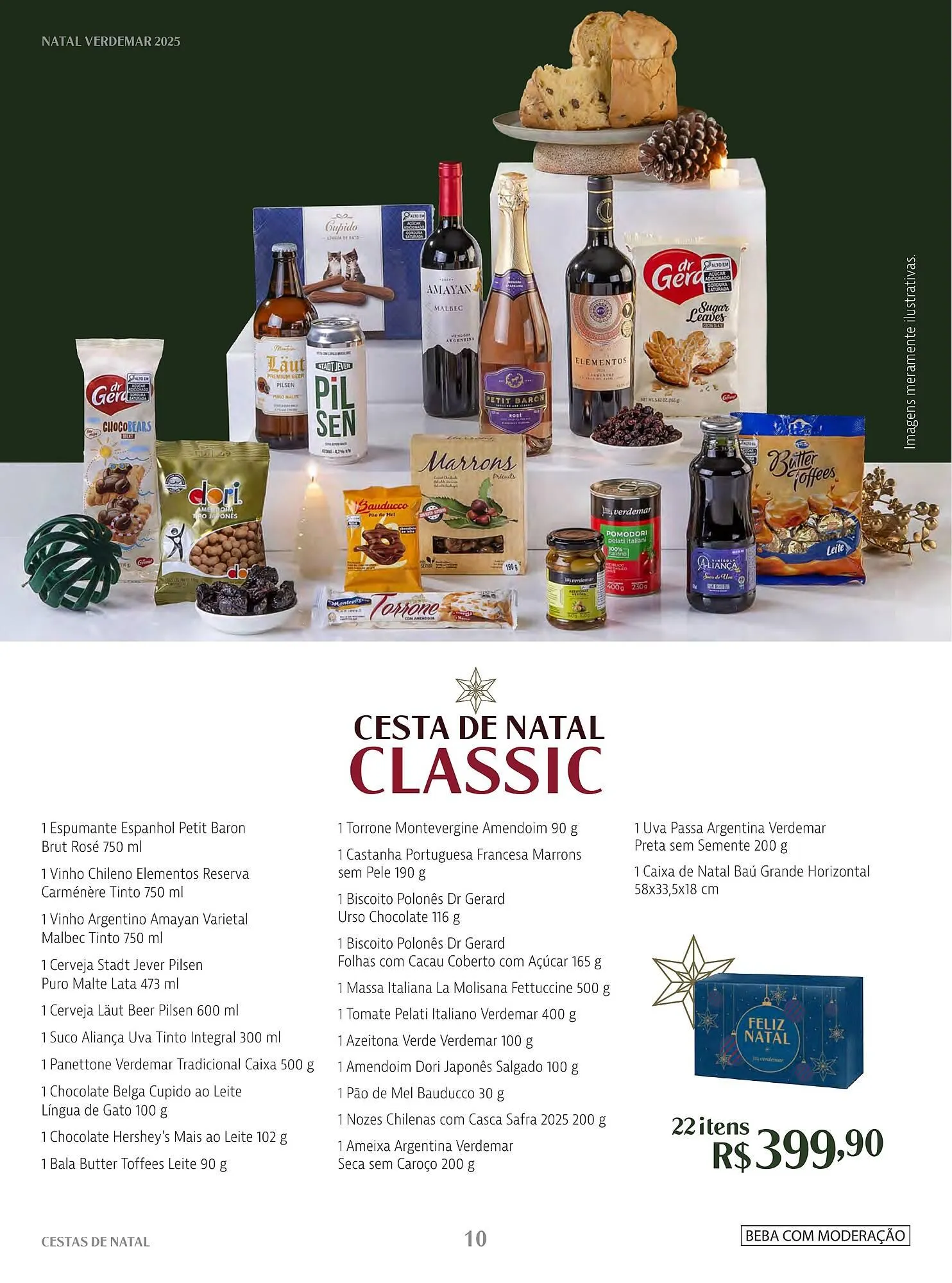 Encarte de Catálogo Verdemar Supermercado 1 de dezembro até 25 de dezembro 2025 - Pagina 10