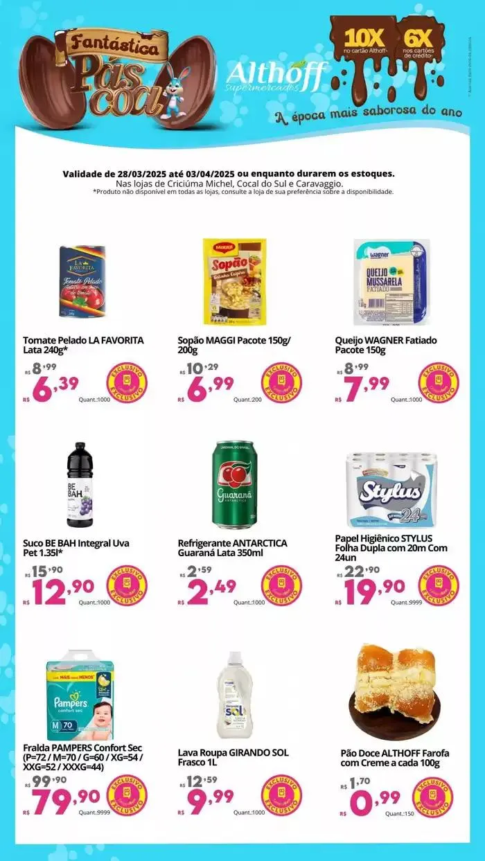 Encarte de Encarte Semanal - CO (28/03 a 03/04). 28 de março até 3 de abril 2025 - Pagina 1