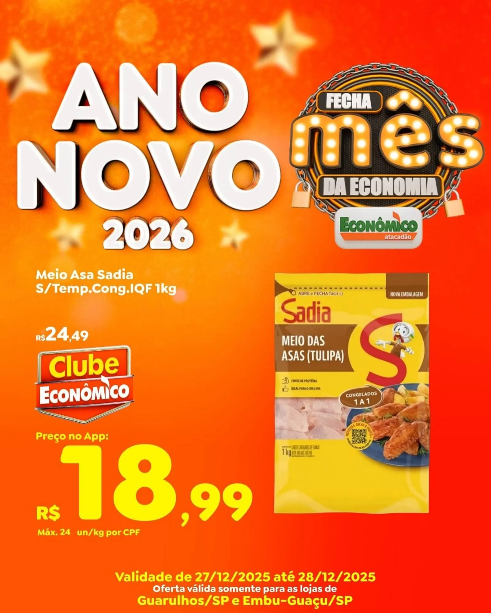 Encarte de Catálogo Econômico Atacadão 27 de dezembro até 28 de dezembro 2025 - Pagina 2