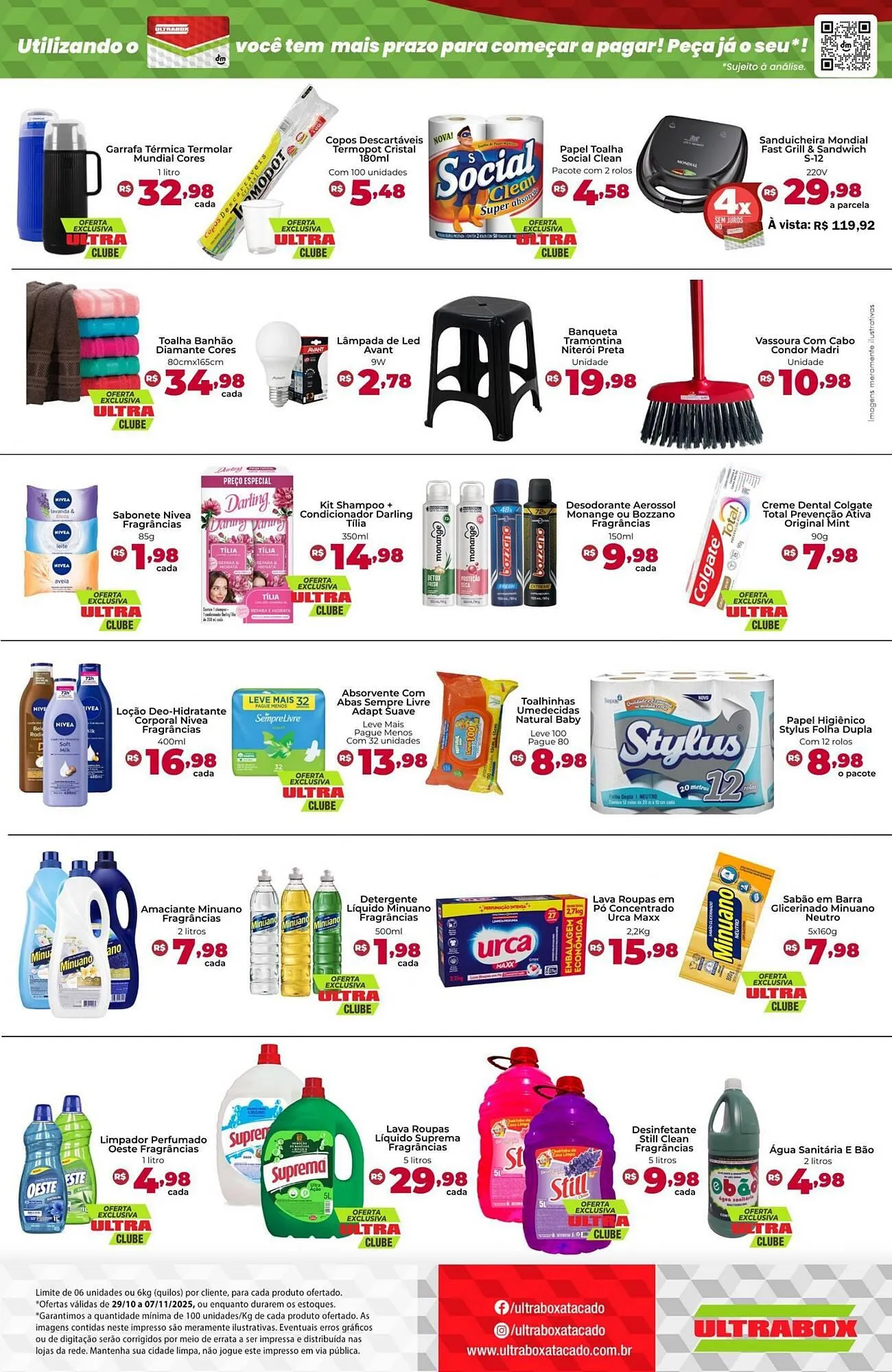 Encarte de Panfleto Ultrabox 29 de outubro até 7 de novembro 2025 - Pagina 4