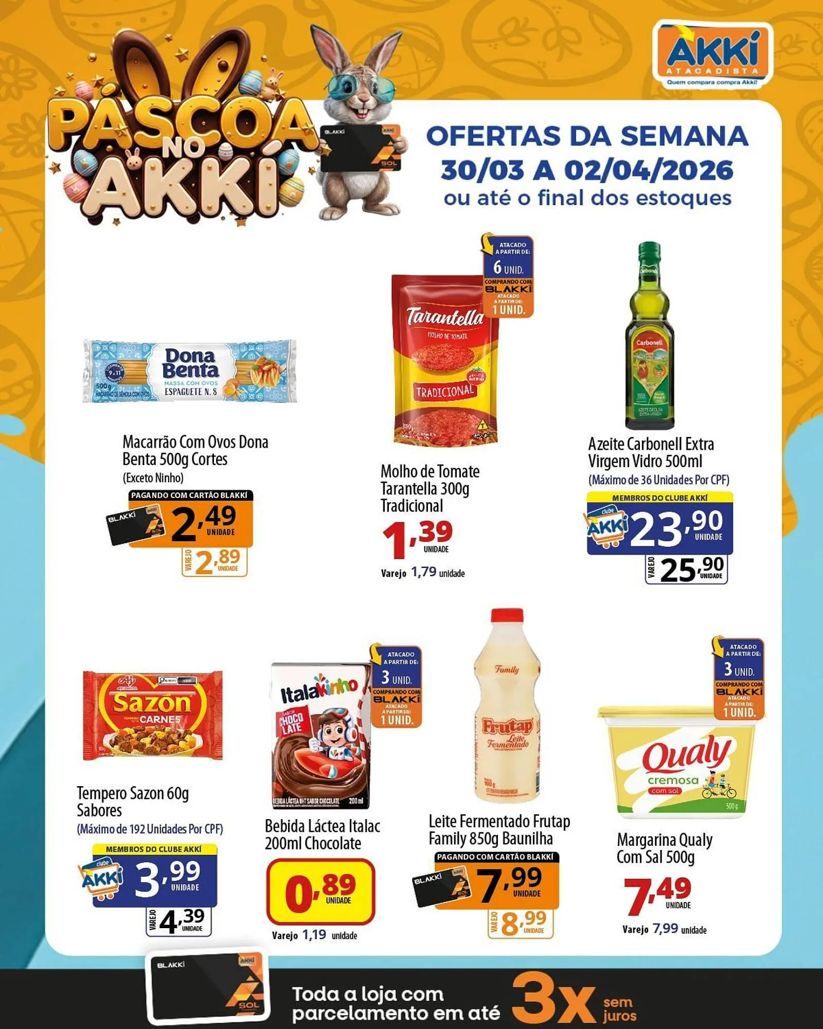 Encarte de Folheto Akki Atacadista 30 de março até 2 de abril 2026 - Pagina 3