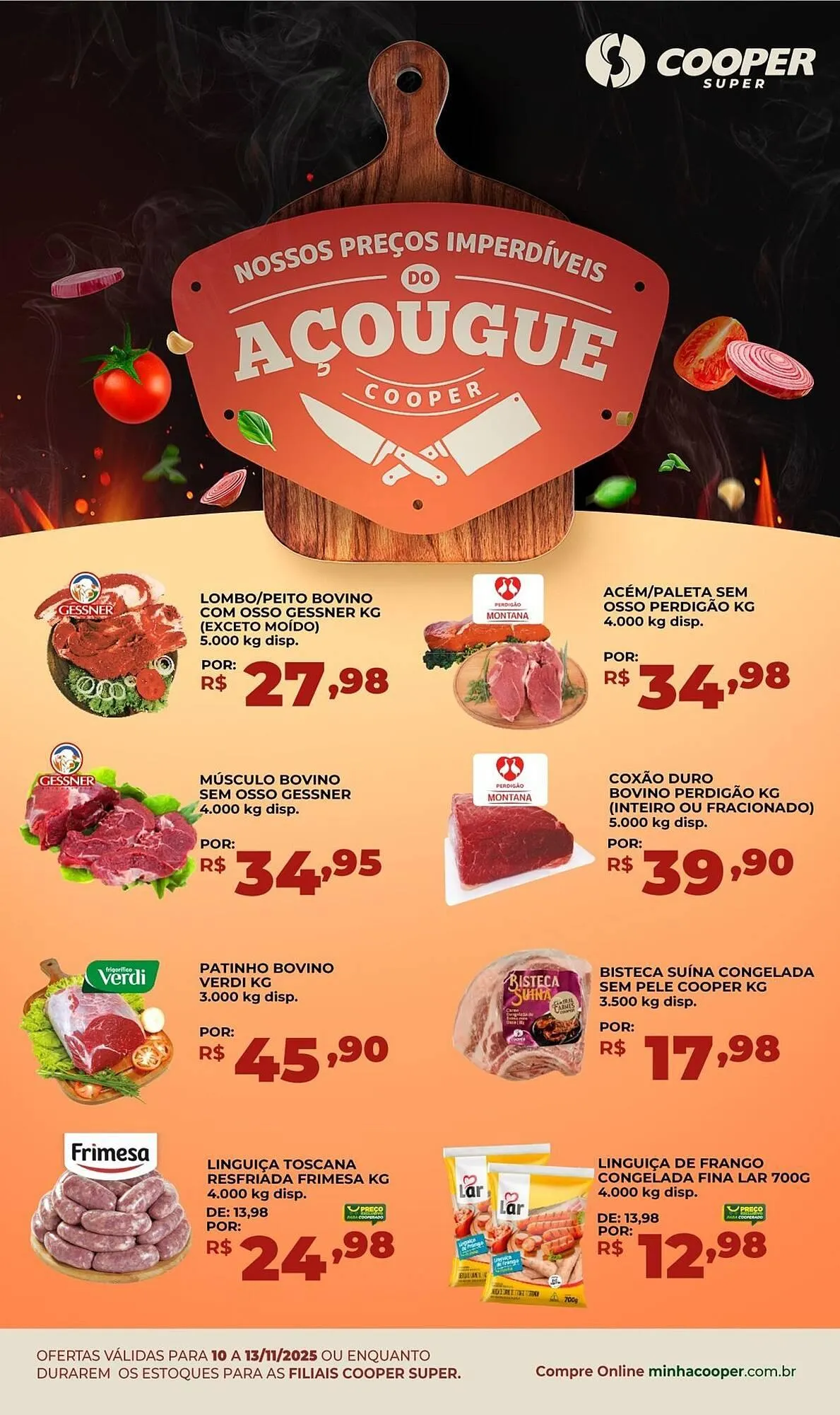 Encarte de Tabloide Cooper 10 de novembro até 13 de novembro 2025 - Pagina 1
