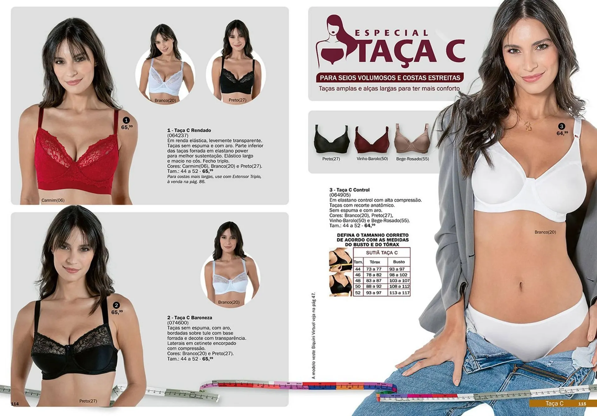 Encarte de Catálogo DeMillus 13 de março até 31 de maio 2025 - Pagina 58