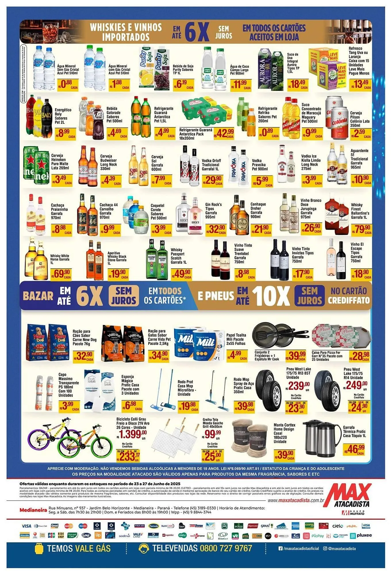 Encarte de Catálogo Max Atacadista 23 de junho até 27 de junho 2025 - Pagina 4