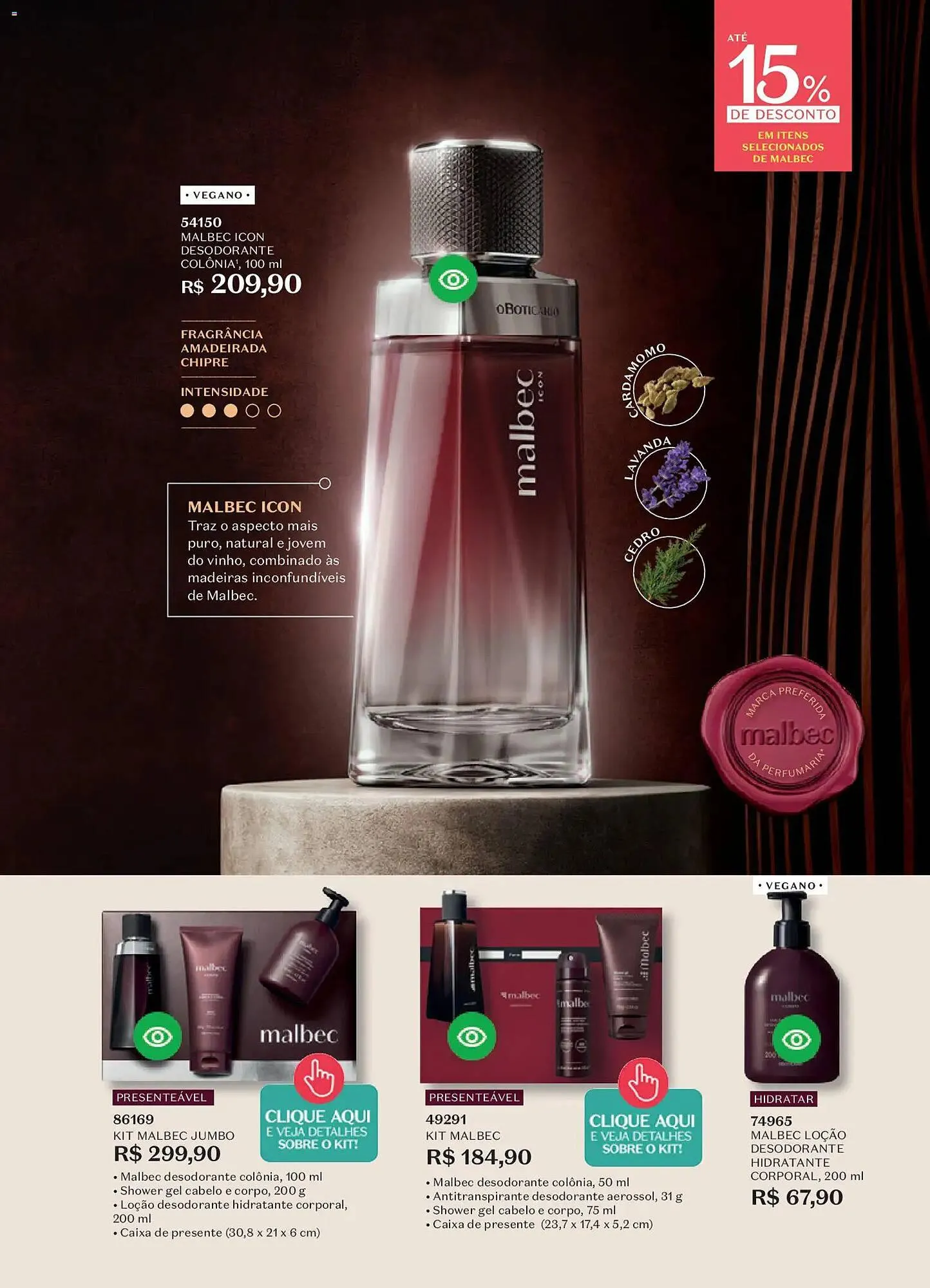 Encarte de Catálogo O Boticário 9 de fevereiro até 2 de março 2026 - Pagina 68