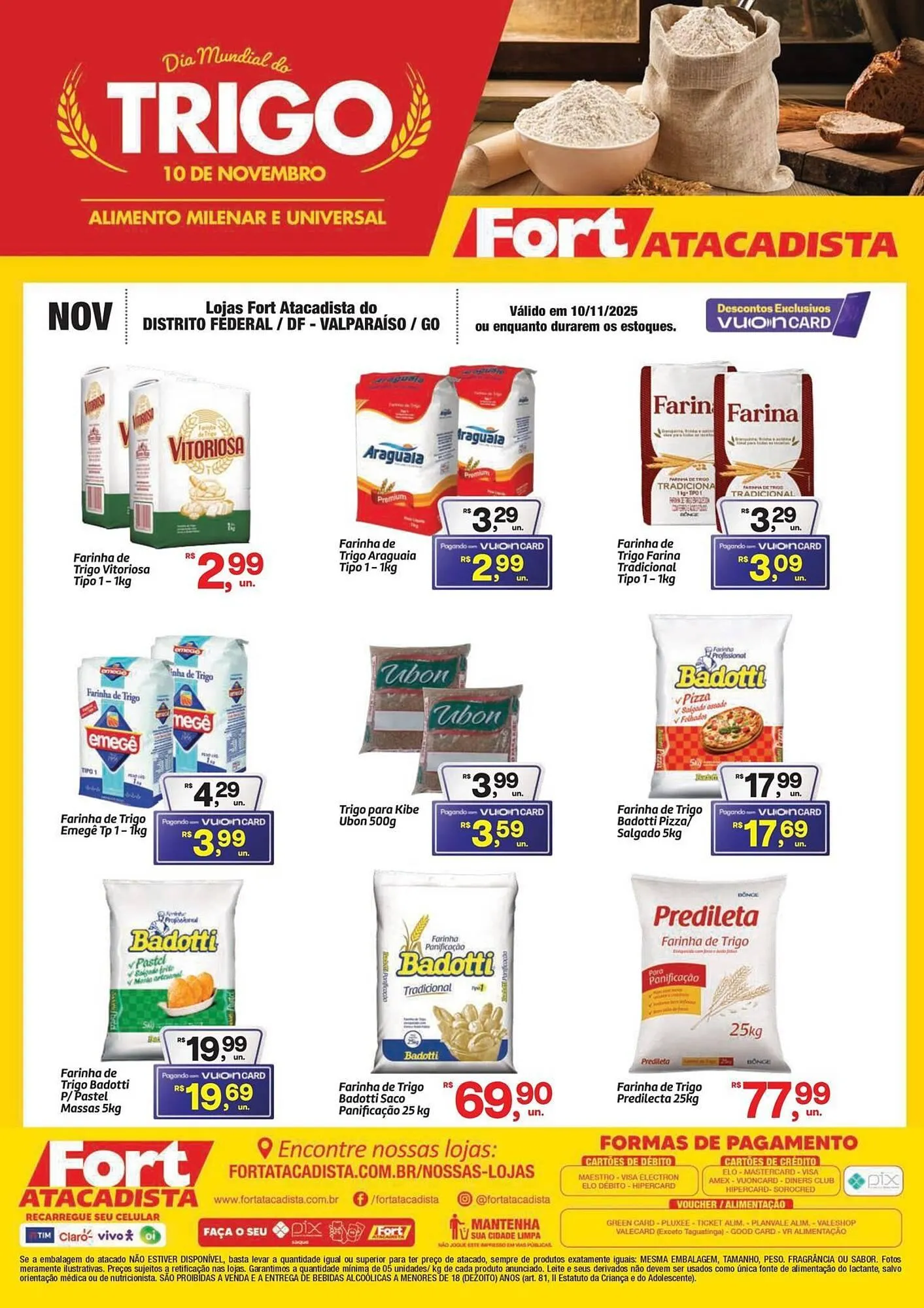 Encarte de Tabloide Fort Atacadista 10 de novembro até 10 de novembro 2025 - Pagina 1