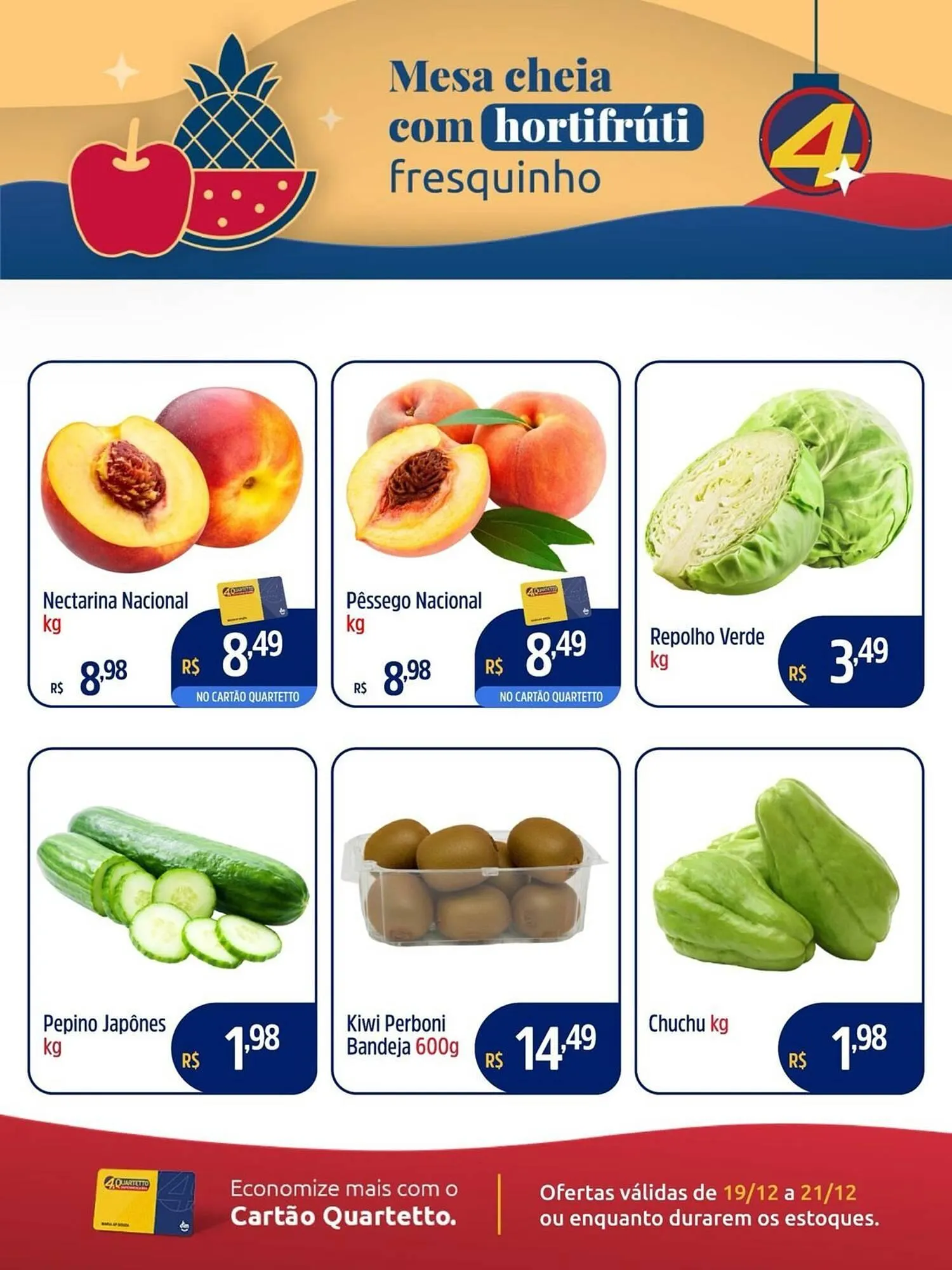 Encarte de Catálogo Quartetto Supermercados 19 de dezembro até 21 de dezembro 2025 - Pagina 2