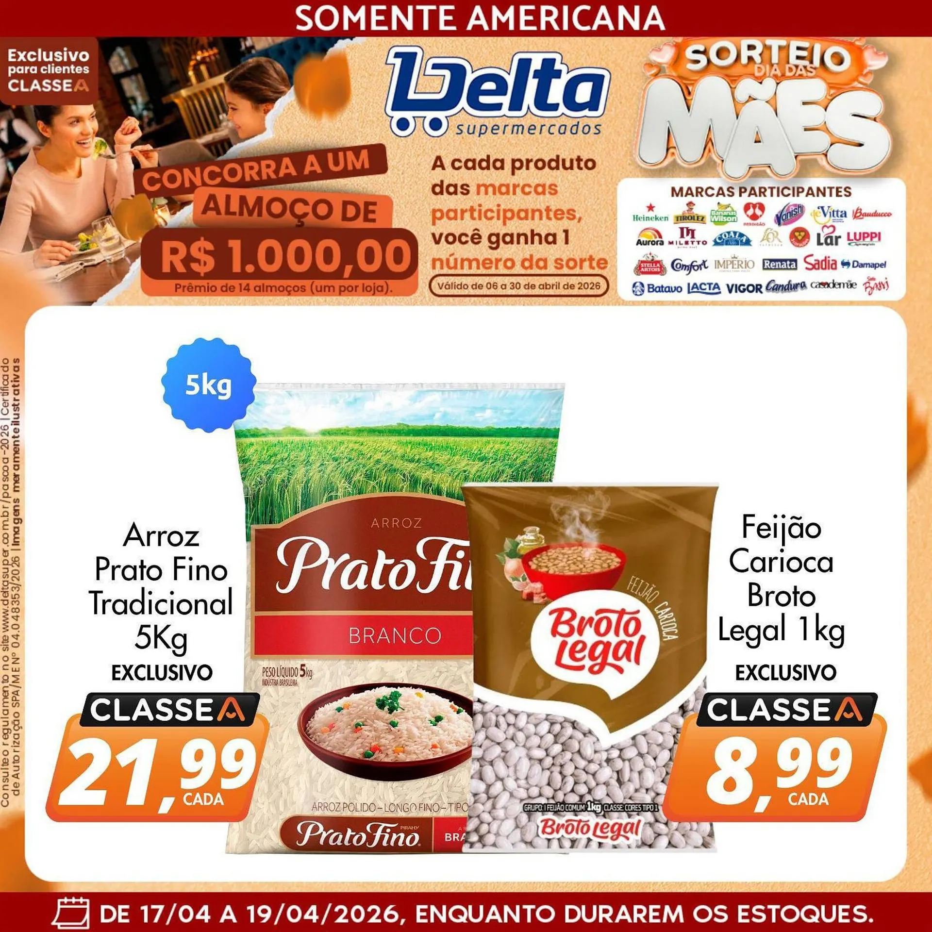 Encarte de Catálogo Delta Supermercados 17 de abril até 19 de abril 2026 - Pagina 4