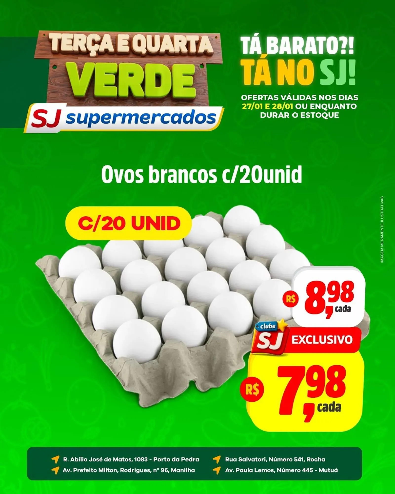 Encarte de Encarte Sj Supermercados 27 de janeiro até 28 de janeiro 2026 - Pagina 2