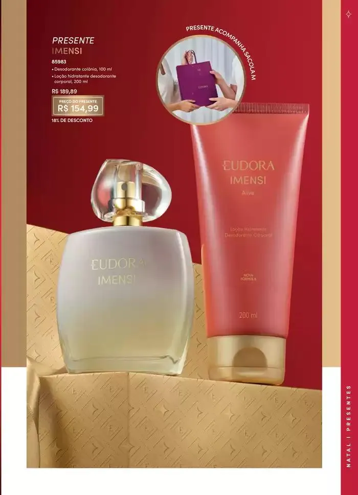 Encarte de Natal Eudora 31 de outubro até 30 de novembro 2024 - Pagina 11