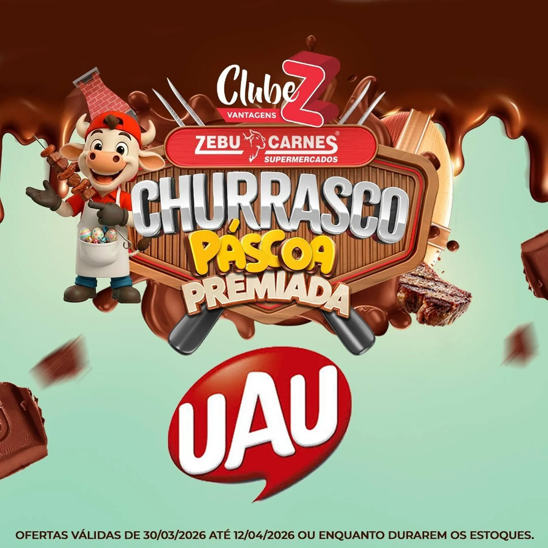 Encarte de Catálogo Zebu Carnes Supermercados 2 de abril até 12 de abril 2026 - Pagina 1