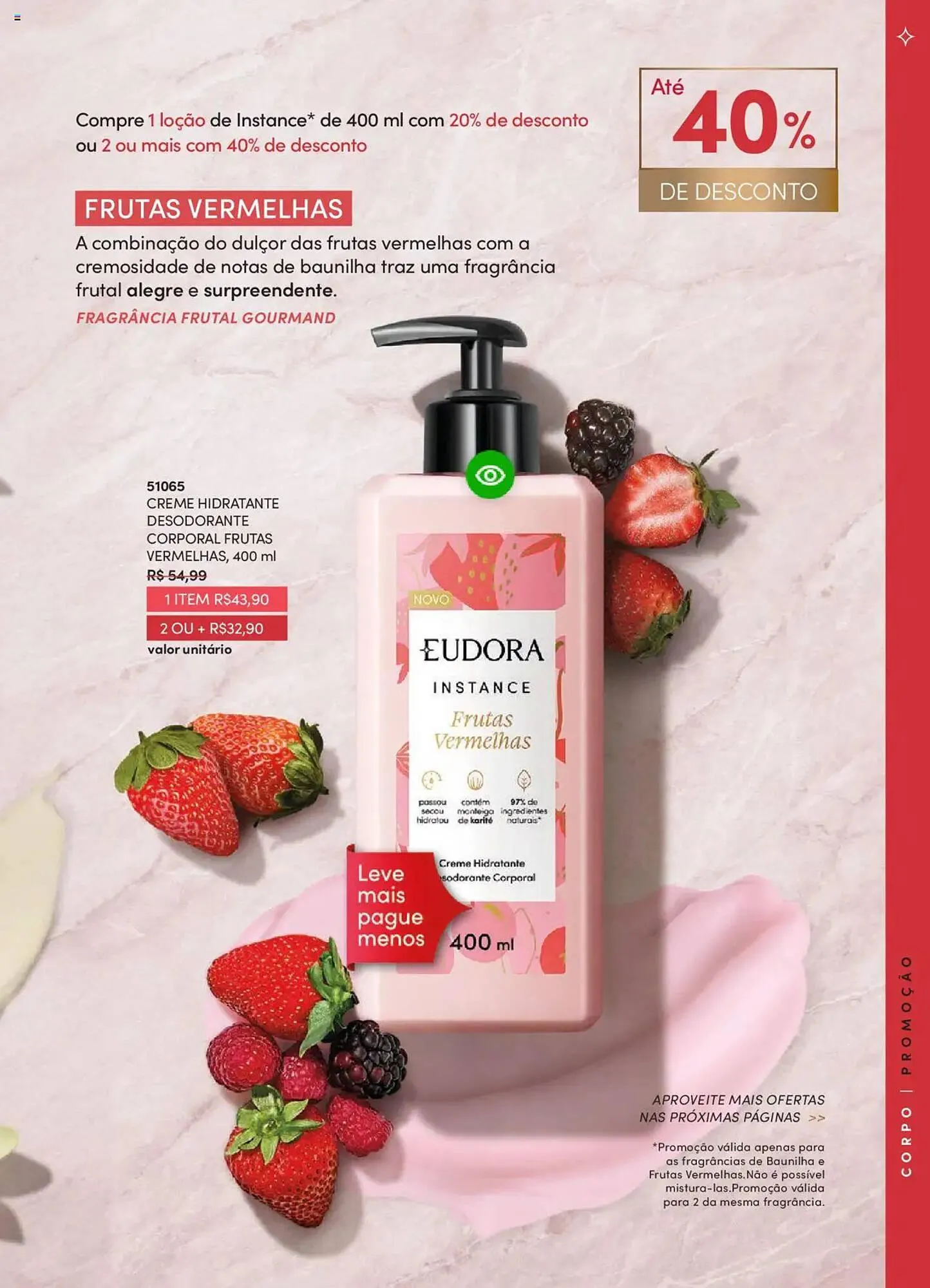 Encarte de Catálogo Eudora 25 de junho até 17 de julho 2025 - Pagina 83