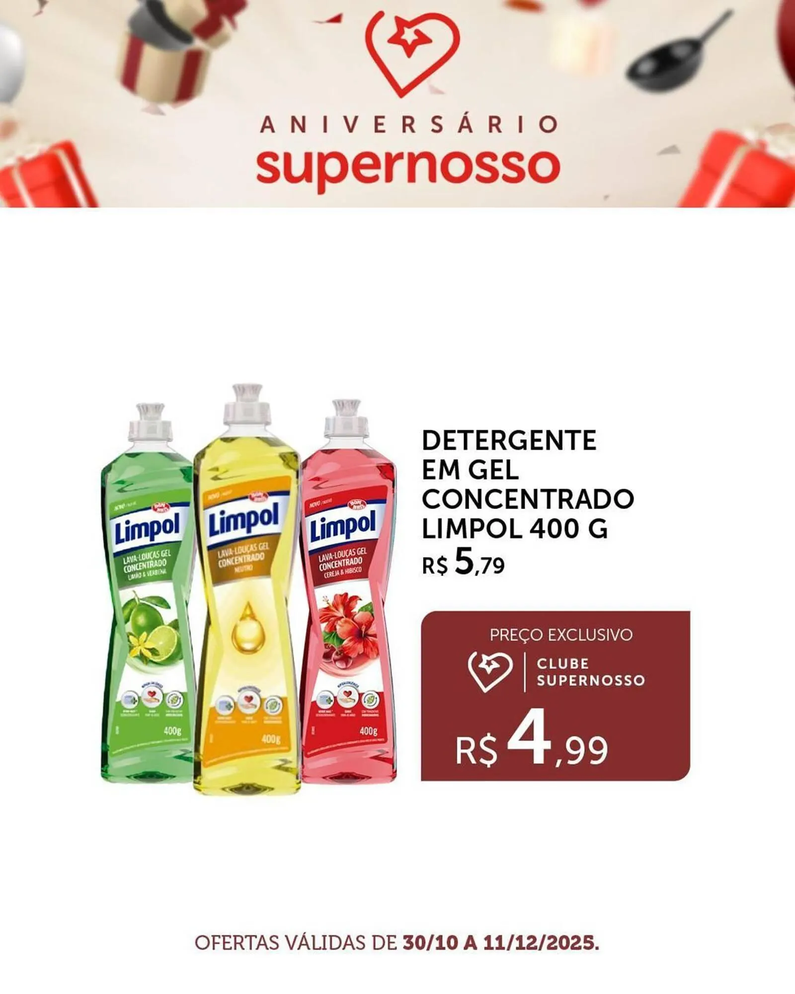 Encarte de Folheto Super Nosso 30 de outubro até 11 de dezembro 2025 - Pagina 8