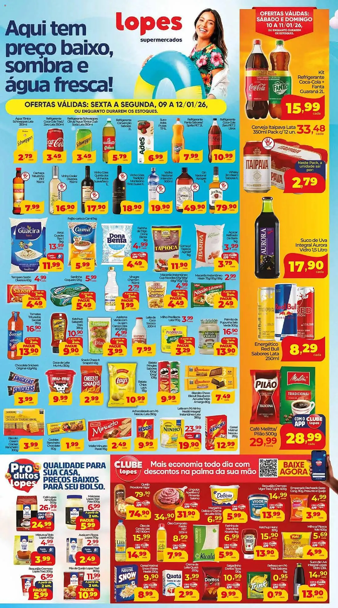 Encarte de Folheto Lopes Supermercados 9 de janeiro até 12 de janeiro 2026 - Pagina 3