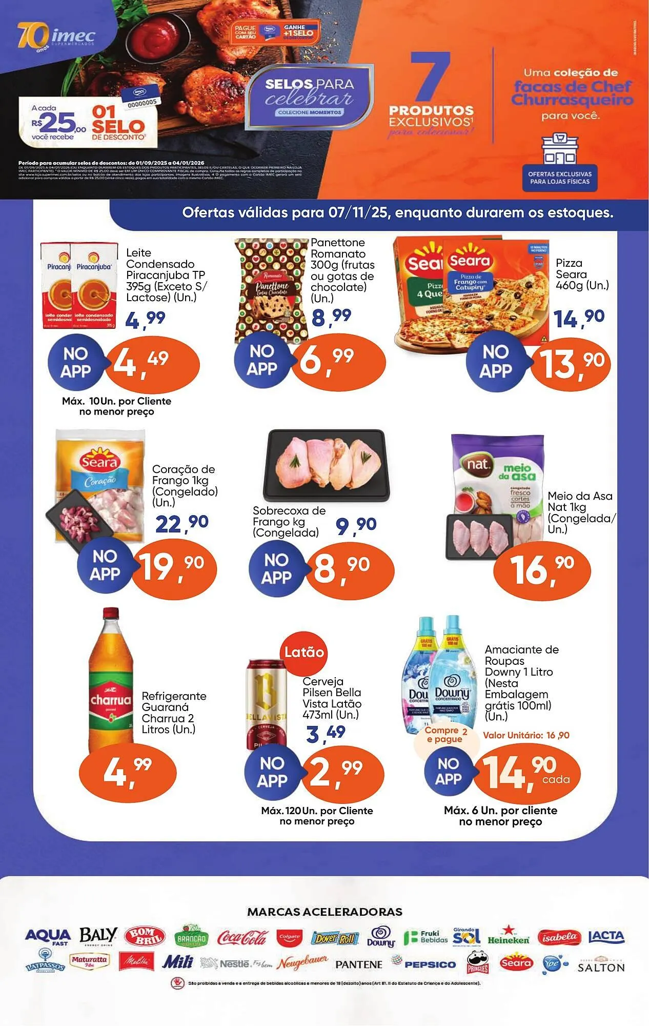 Encarte de Catálogo Imec Supermercados 7 de novembro até 16 de novembro 2025 - Pagina 1