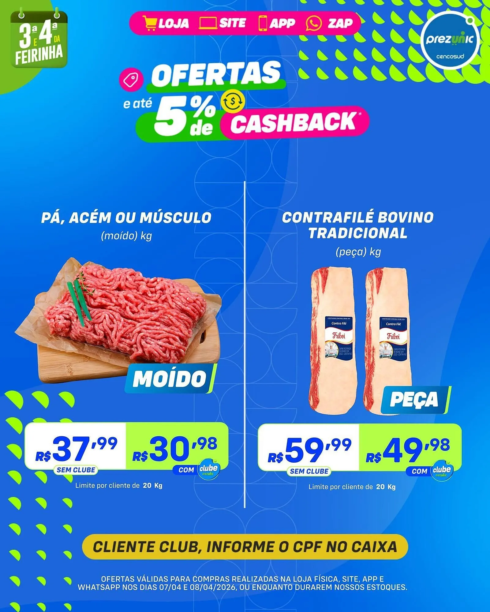 Encarte de Encarte Prezunic 7 de abril até 8 de abril 2026 - Pagina 4