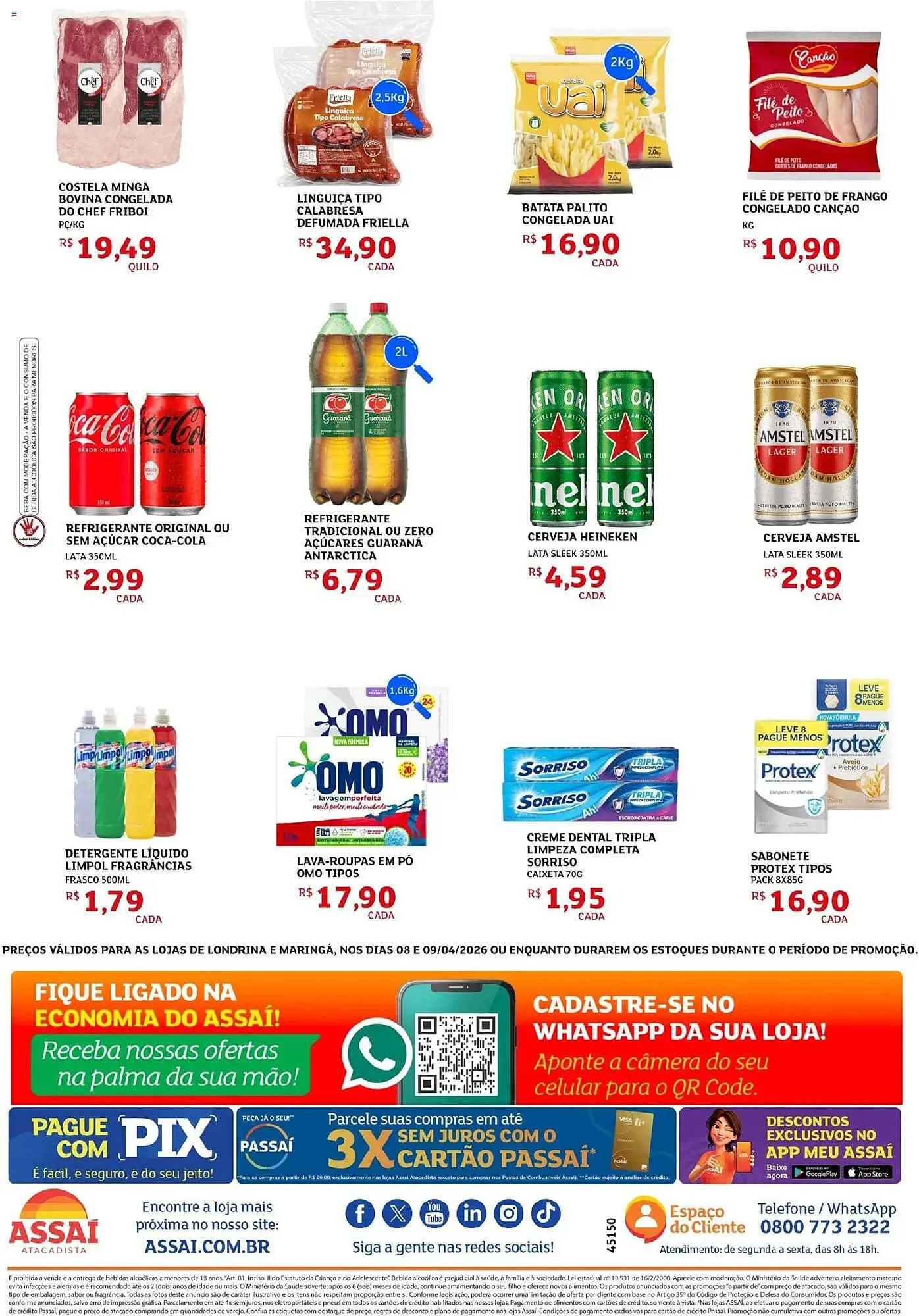 Encarte de Encarte Assaí Atacadista 8 de abril até 9 de abril 2026 - Pagina 2