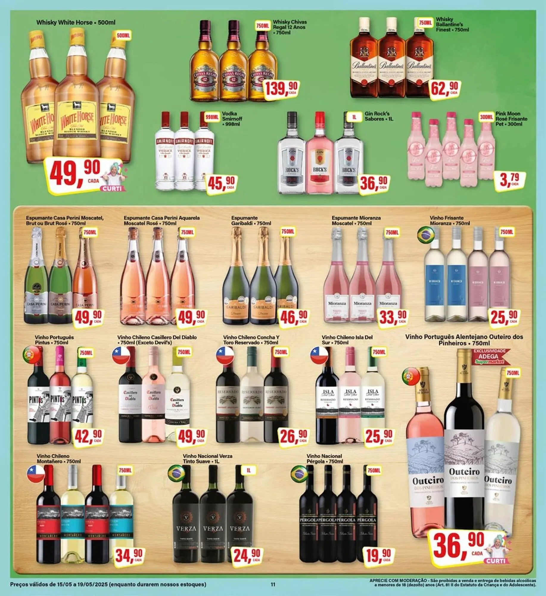 Encarte de Catálogo Rede Supermarket 15 de maio até 19 de maio 2025 - Pagina 11