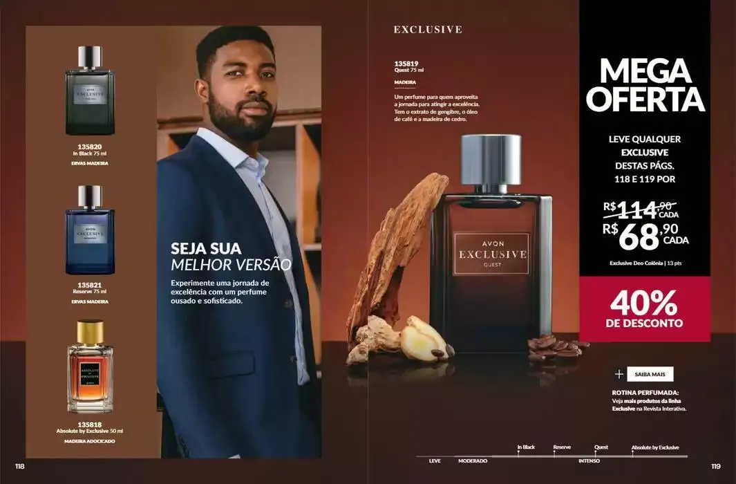 Encarte de Avon Revista Cosméticos Ciclo 8/2025 8 de abril até 15 de maio 2025 - Pagina 60
