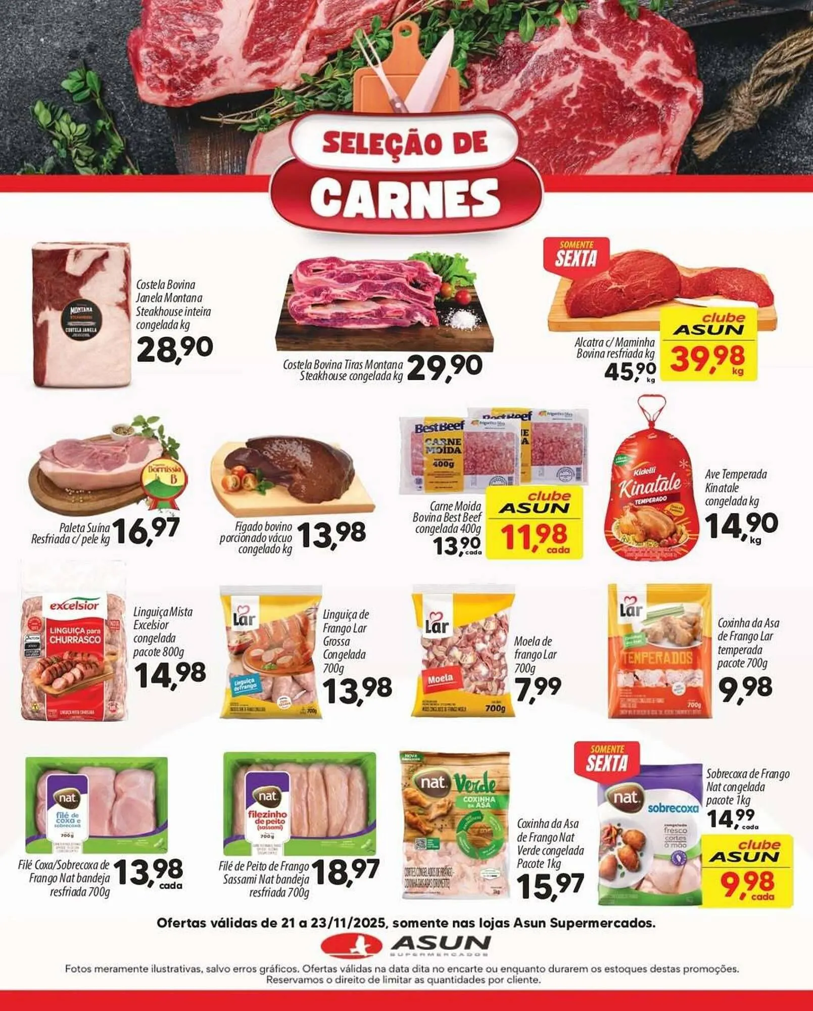 Encarte de Encarte Asun 21 de novembro até 23 de novembro 2025 - Pagina 1
