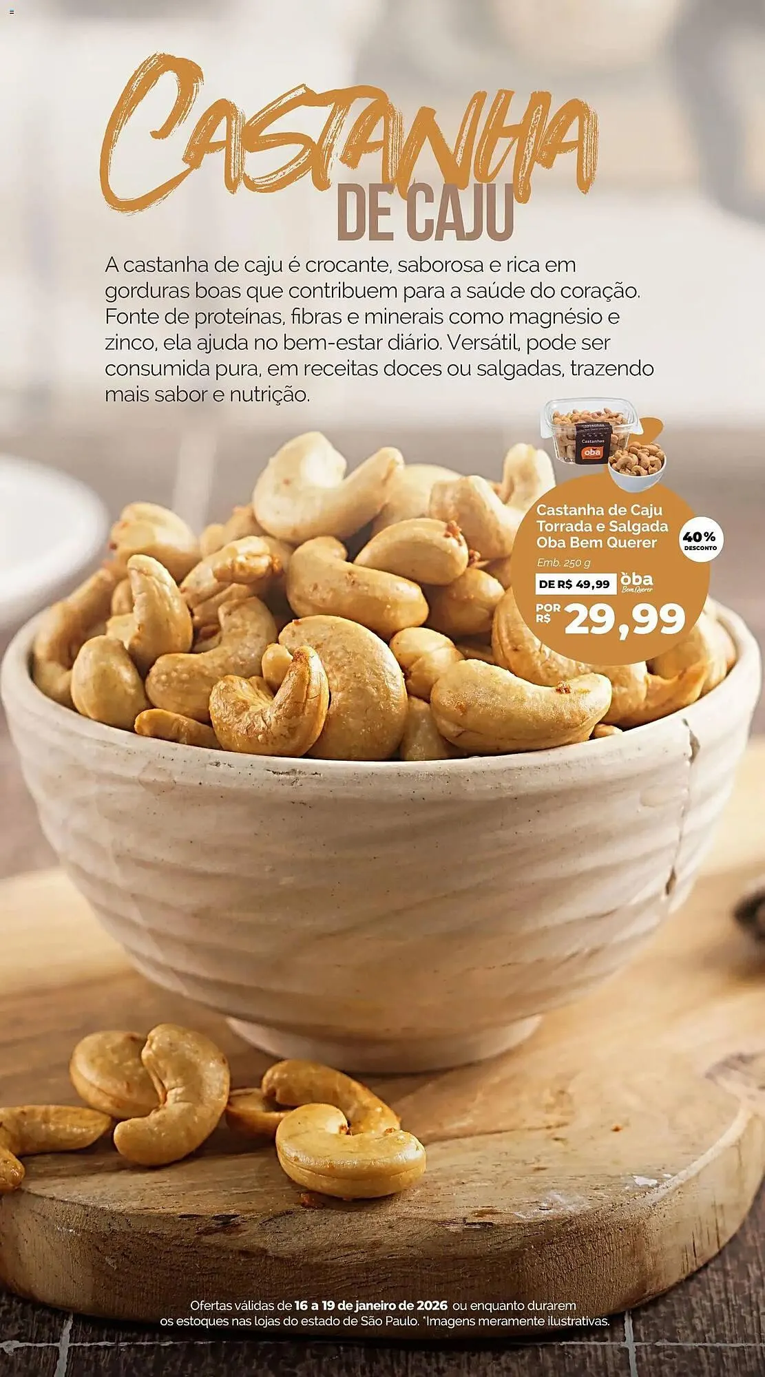 Encarte de Folheto Oba Hortifruti 16 de janeiro até 19 de janeiro 2026 - Pagina 3