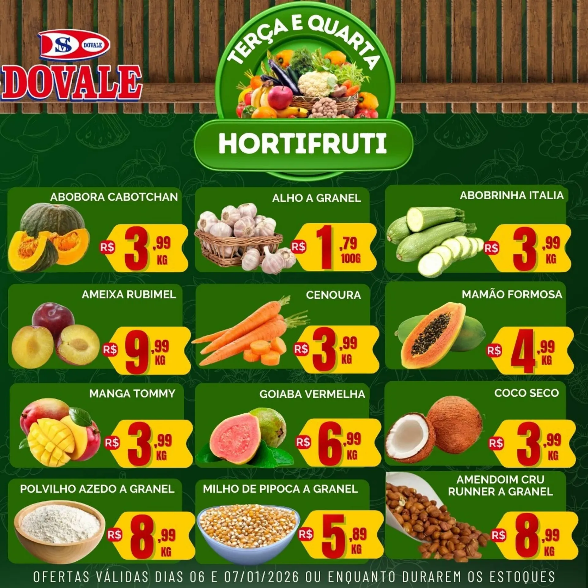 Encarte de Folheto Dovale 6 de janeiro até 7 de janeiro 2026 - Pagina 1