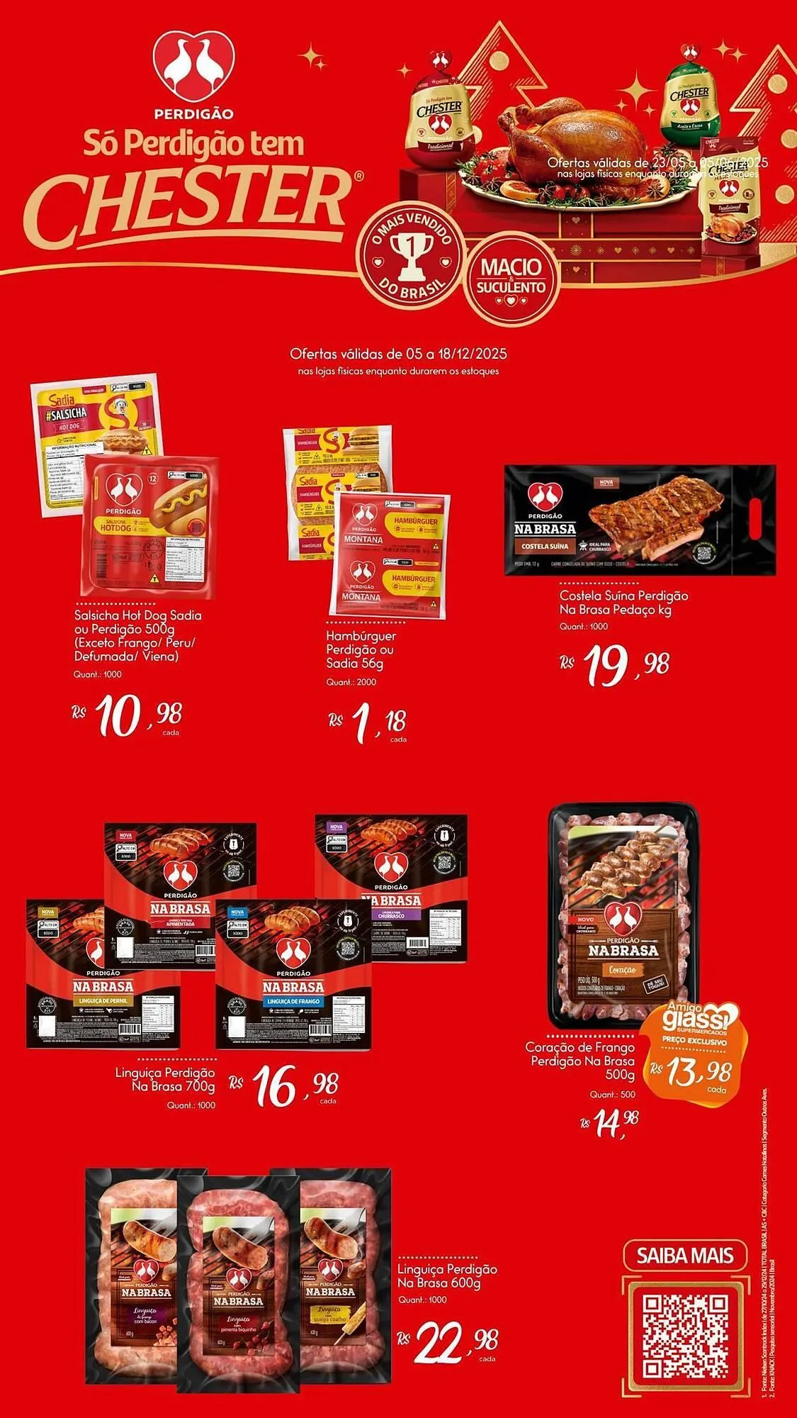 Encarte de Encarte Giassi Supermercados 5 de dezembro até 18 de dezembro 2025 - Pagina 2