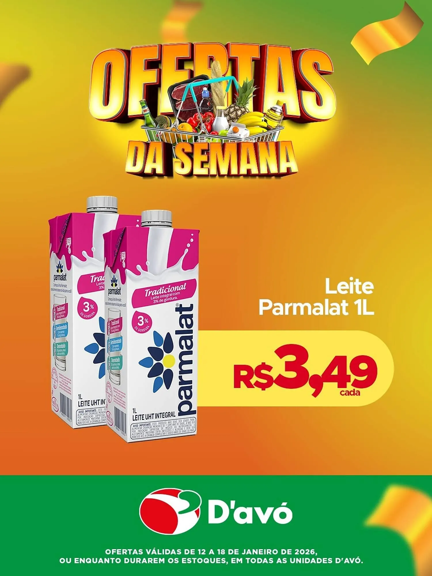 Encarte de Catálogo D'avó Supermercado 12 de janeiro até 18 de janeiro 2026 - Pagina 3