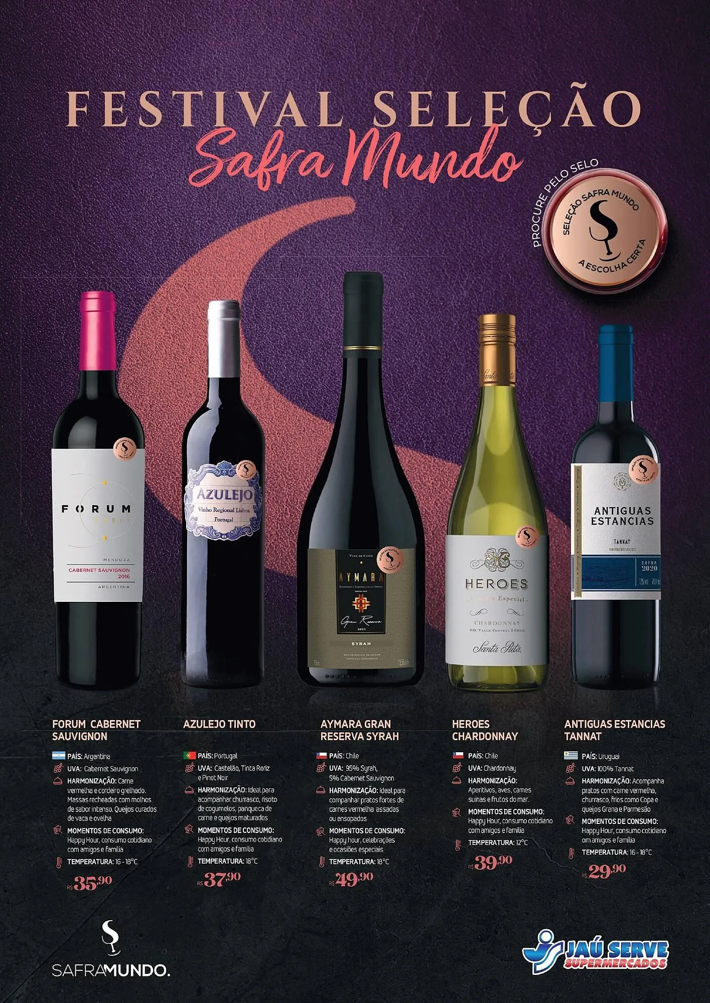 Encarte de Catálogo Supermercados Jau Serve 1 de julho até 29 de julho 2025 - Pagina 1