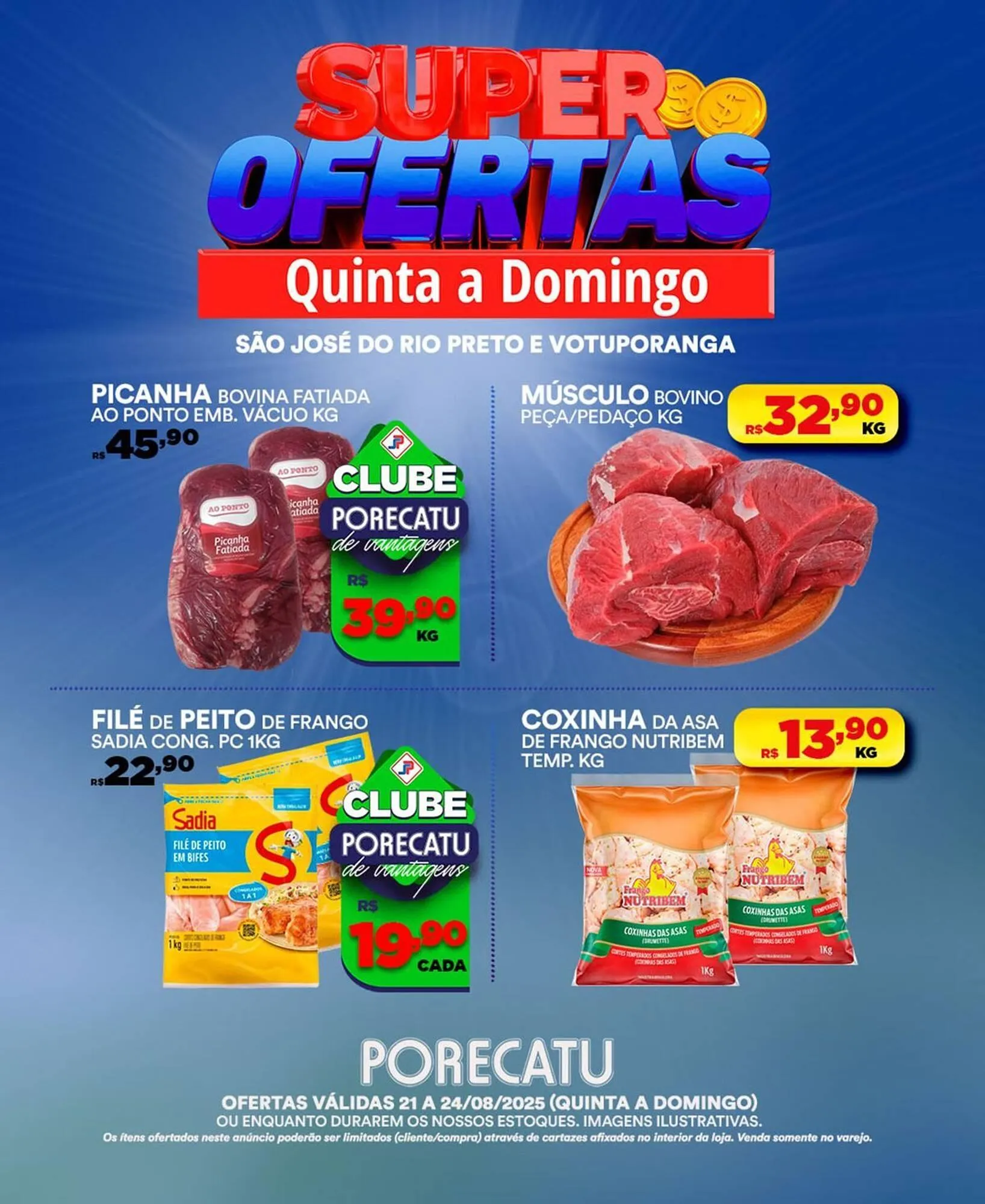 Encarte de Catálogo Supermercado Porecatu 21 de agosto até 24 de agosto 2025 - Pagina 6
