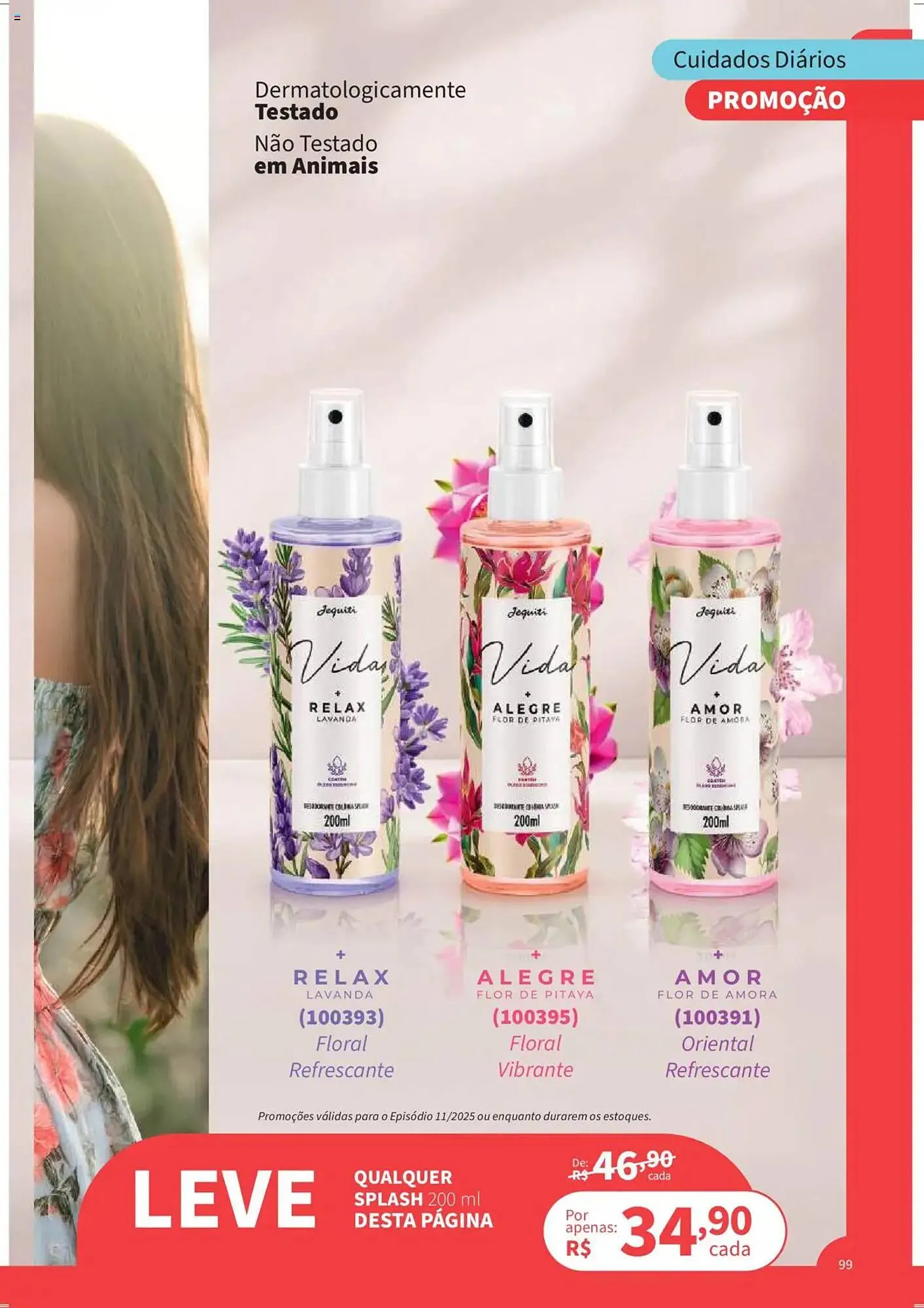 Encarte de Catálogo Jequiti 1 de agosto até 22 de agosto 2025 - Pagina 99