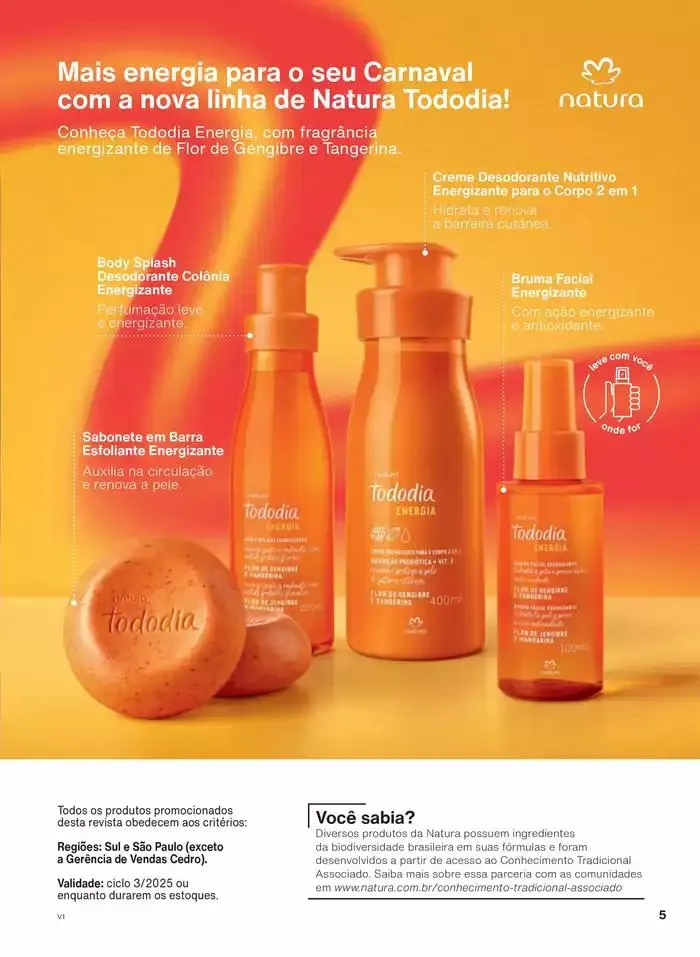 Encarte de Revista Natura Ciclo 3 31 de janeiro até 15 de março 2025 - Pagina 5
