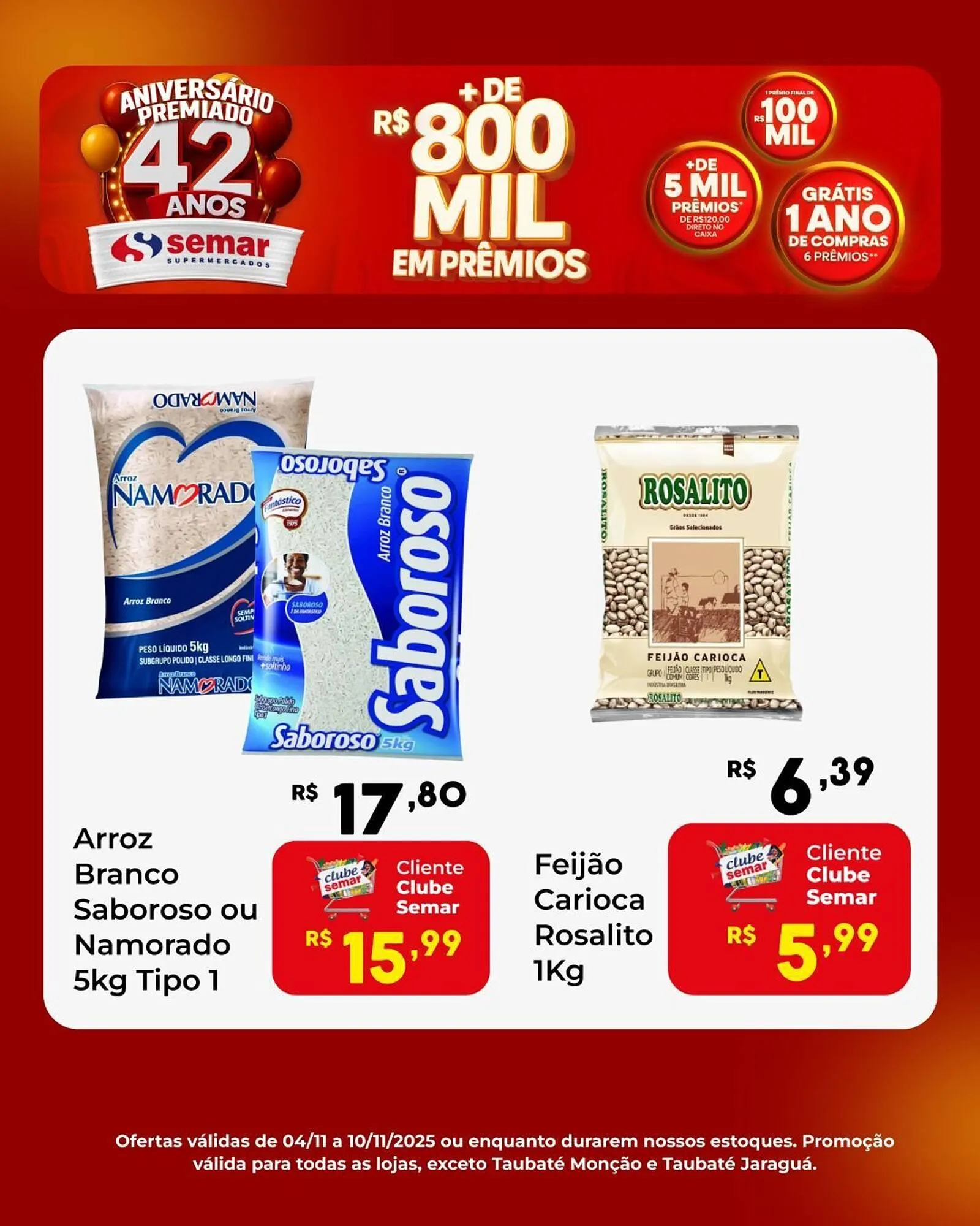Encarte de Folheto Semar Supermercado 4 de novembro até 10 de novembro 2025 - Pagina 2