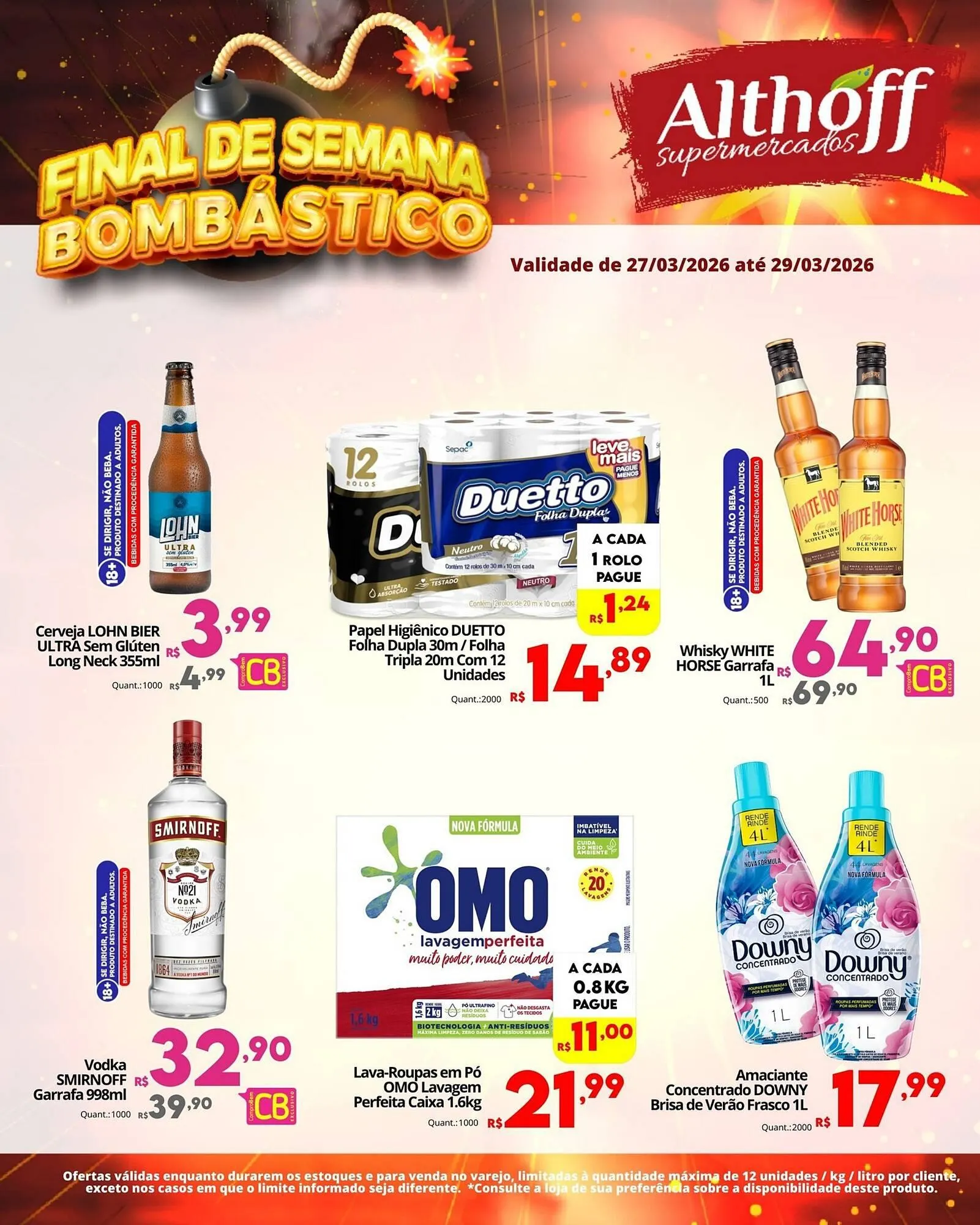 Encarte de Encarte Althoff Supermercados 26 de março até 29 de março 2026 - Pagina 3