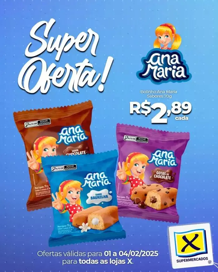 Encarte de Ofertas X Supermercados 4 de fevereiro até 7 de fevereiro 2025 - Pagina 8