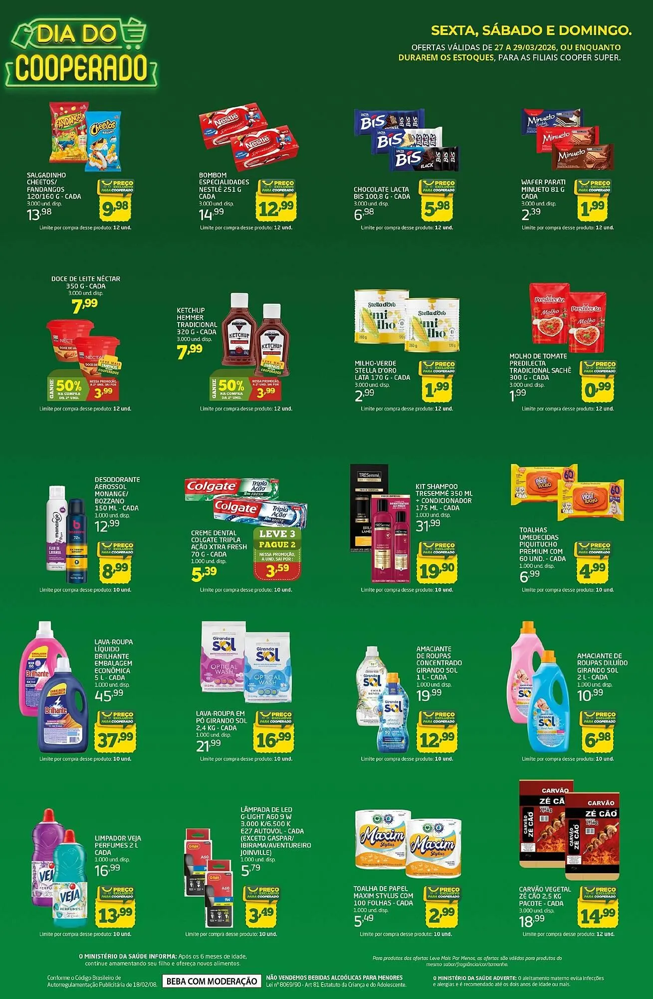 Encarte de Tabloide Cooper 26 de março até 29 de março 2026 - Pagina 3