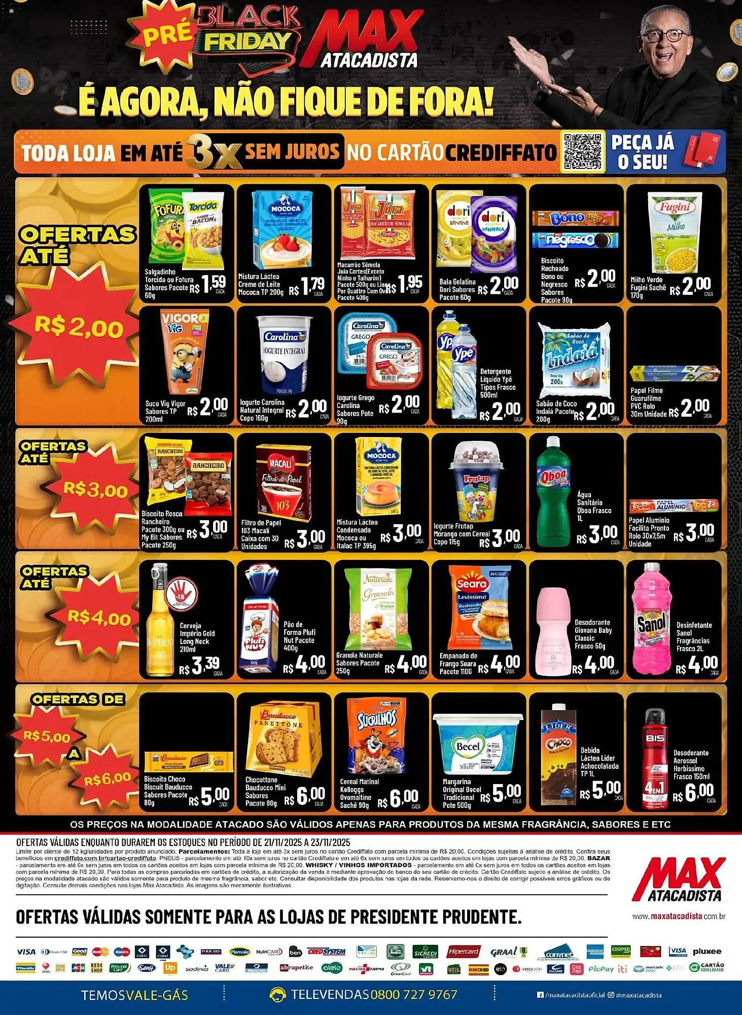 Encarte de Encarte Max Atacadista 21 de novembro até 23 de novembro 2025 - Pagina 2