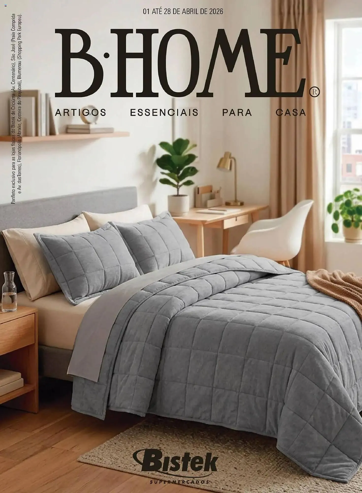 Encarte de Encarte Bistek Supermercados 1 de abril até 29 de abril 2026 - Pagina 1