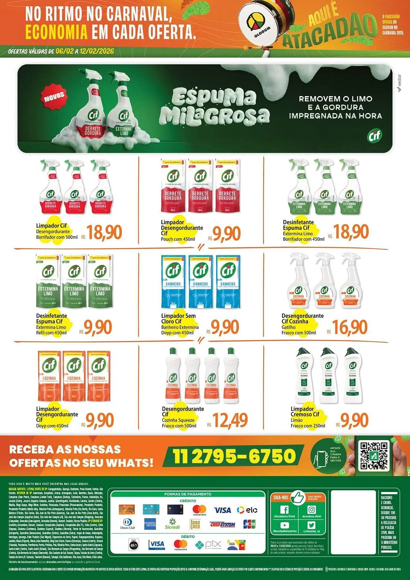 Encarte de Folheto Atacadão 6 de fevereiro até 12 de fevereiro 2026 - Pagina 2