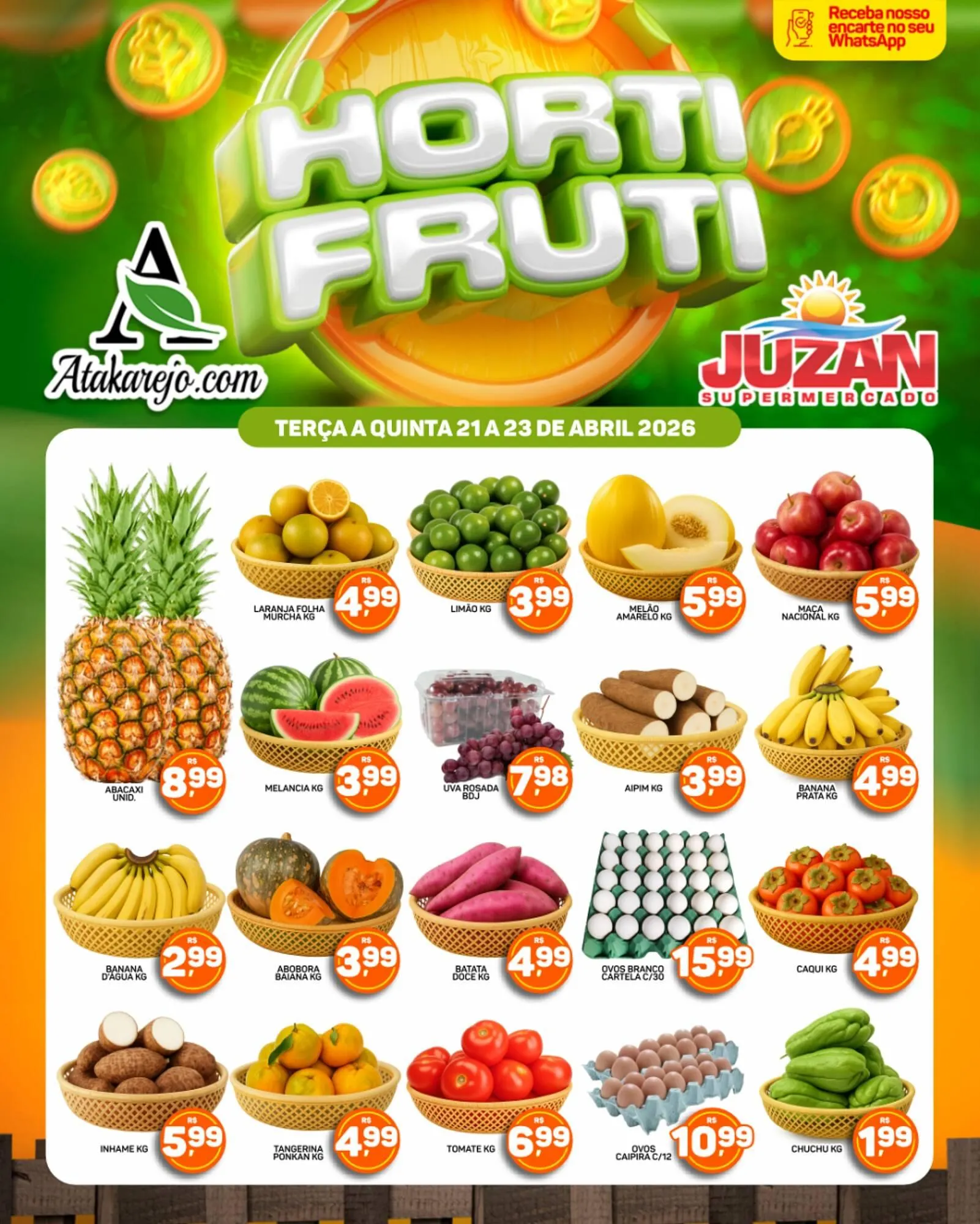 Encarte de Encarte Juzan 20 de abril até 23 de abril 2026 - Pagina 1