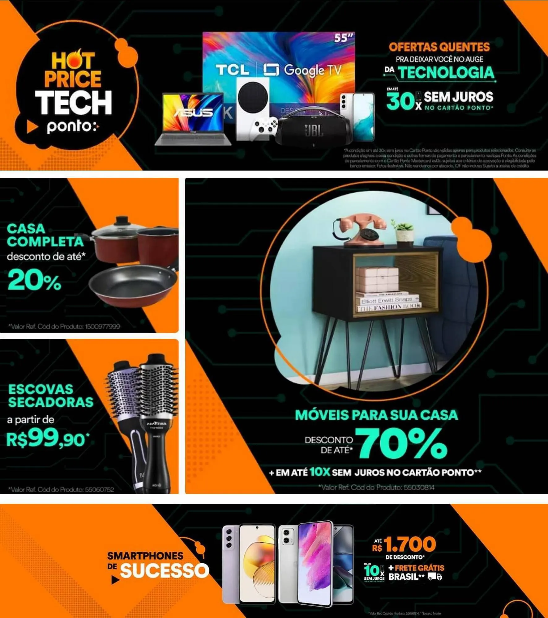 Encarte de Catálogo Pontofrio 17 de agosto até 4 de setembro 2023 - Pagina 1